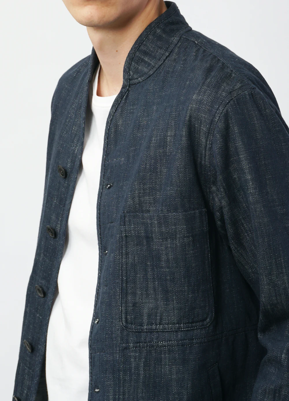 ERLING 29-55-3 | Refined Work Jacket | Denim Blue - Image 4