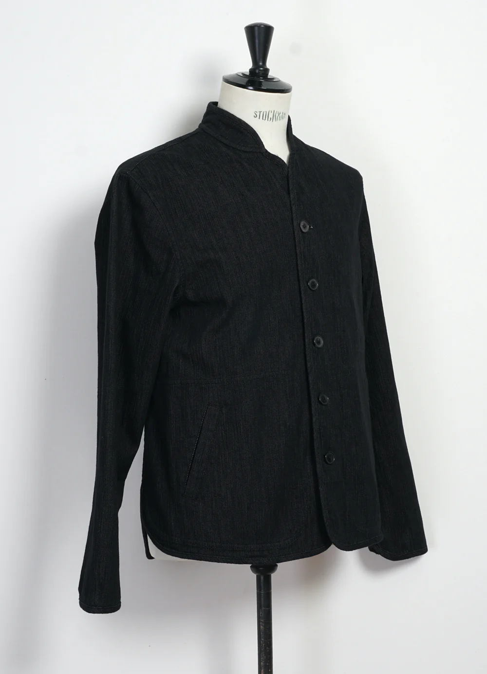 ERLING 30-31-2 | Refined Work Jacket | Black Slubdenim - Image 5