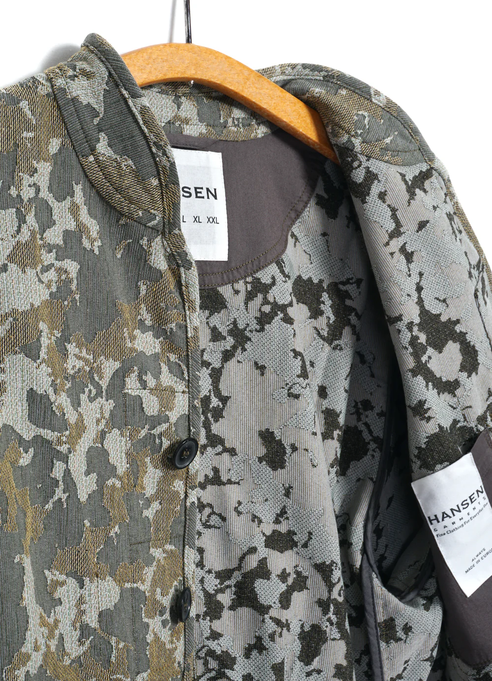 ERLING | Refined Work Jacket | Sycamore Tree - Image 3