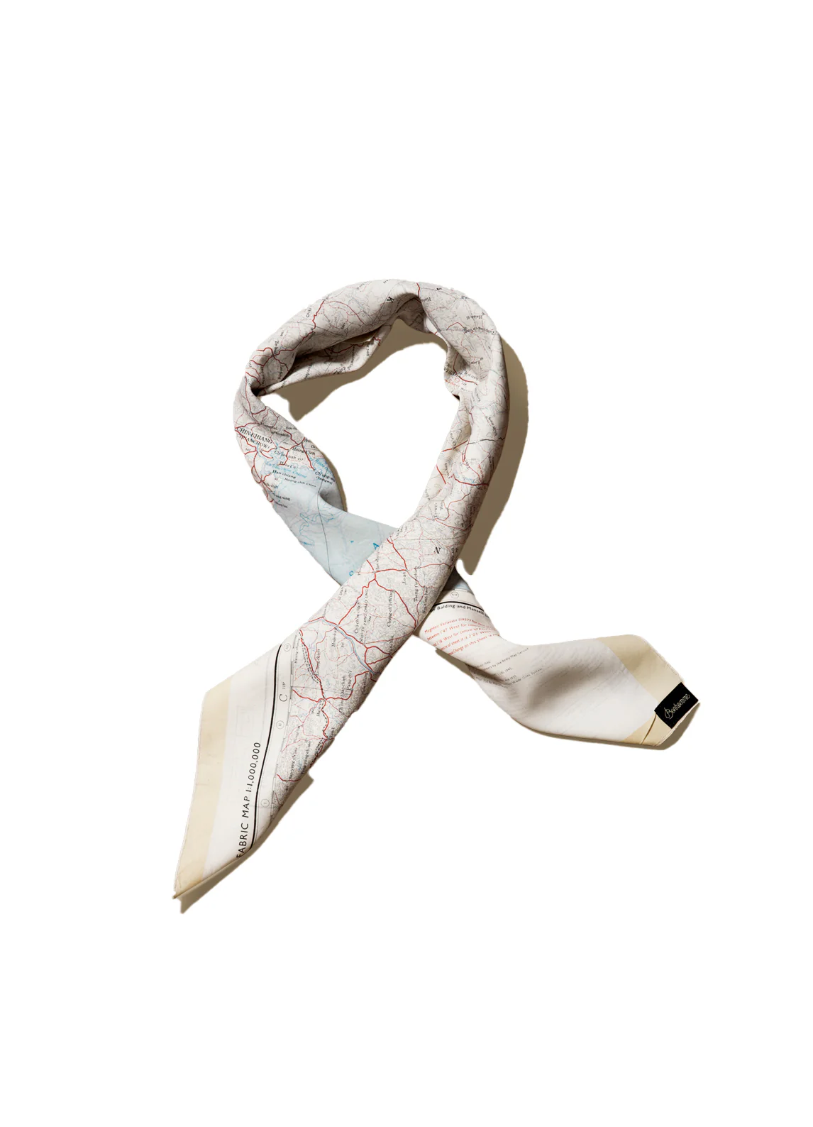 ESCAPE SCARF | Vintage British Army Map | Murmansk / Tromso - Image 3