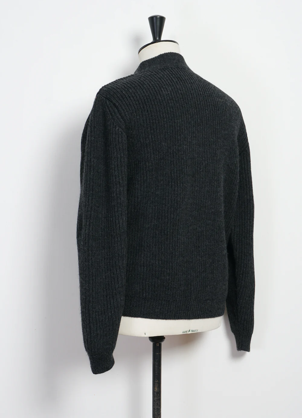 EVALD | Heavy Knit Cardigan | Anthrazit - Image 4