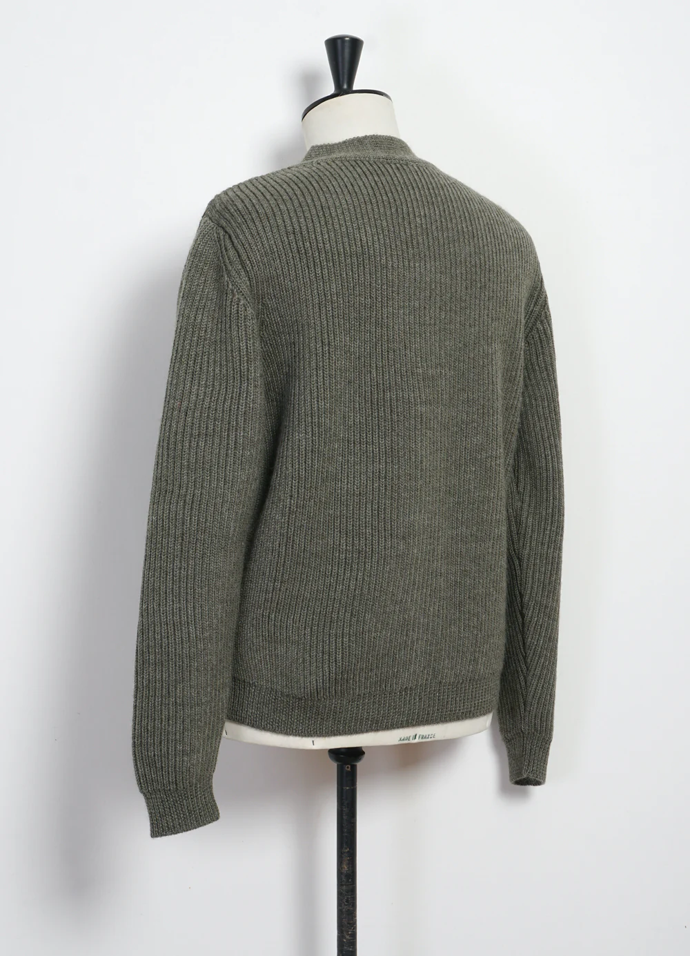 EVALD | Heavy Knit Cardigan | Hunter - Image 4