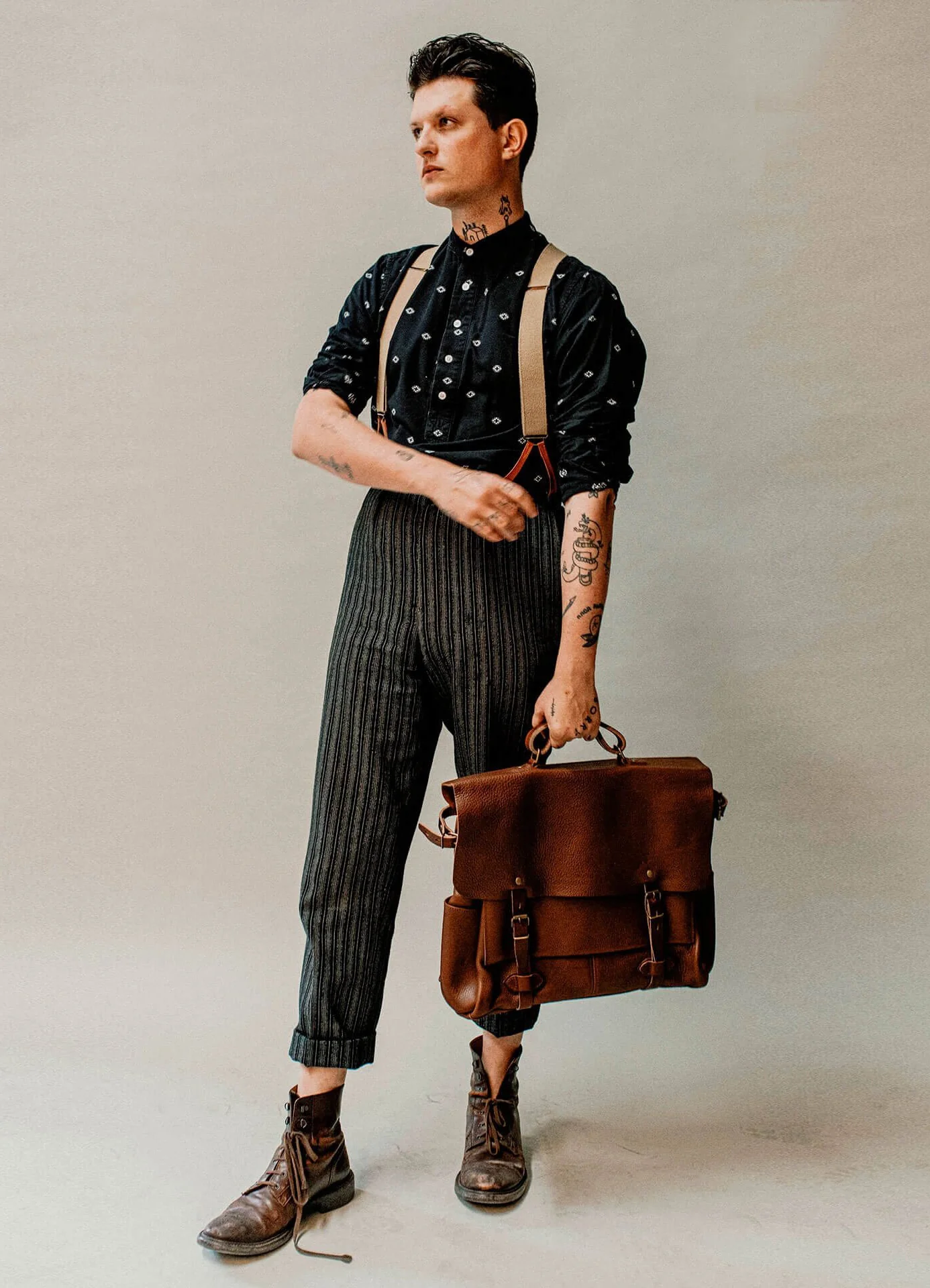 EXECUTIVE IRVING | Vegetable Tanned Leather | Cuba Libre - Image 4