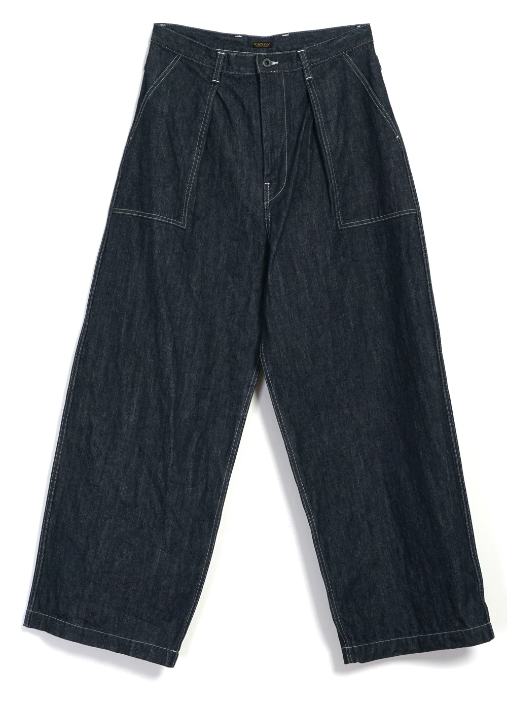 FATIGUE | Baggy 14oz Denim Trousers | Indigo