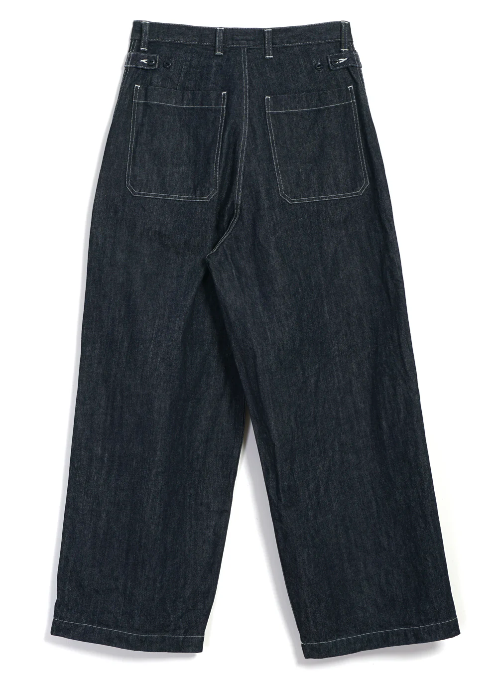 FATIGUE | Baggy 14oz Denim Trousers | Indigo - Image 3