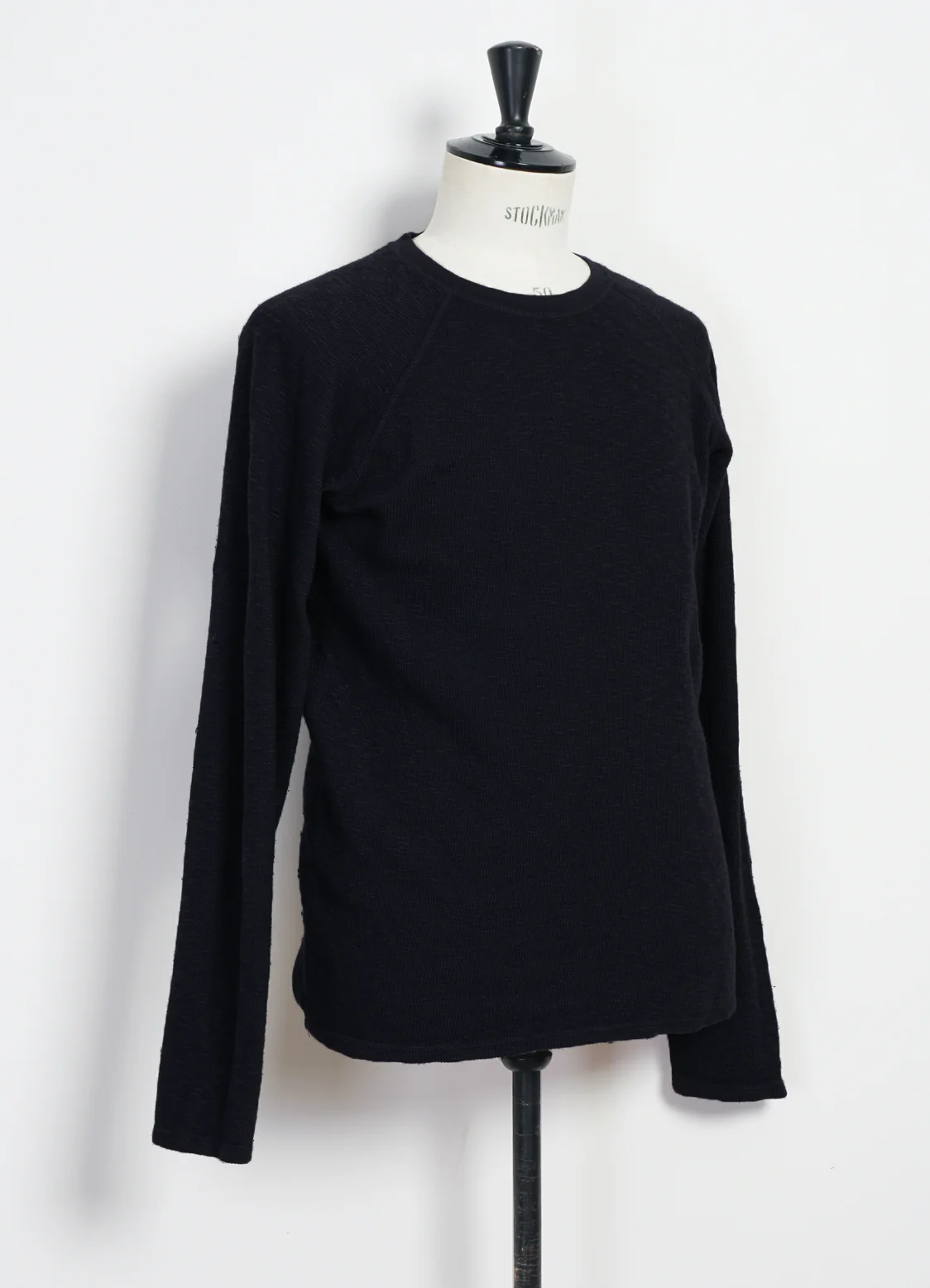 FELIX 32-110-2 | Raglan Long Sleeve T-shirt | Black - Image 3