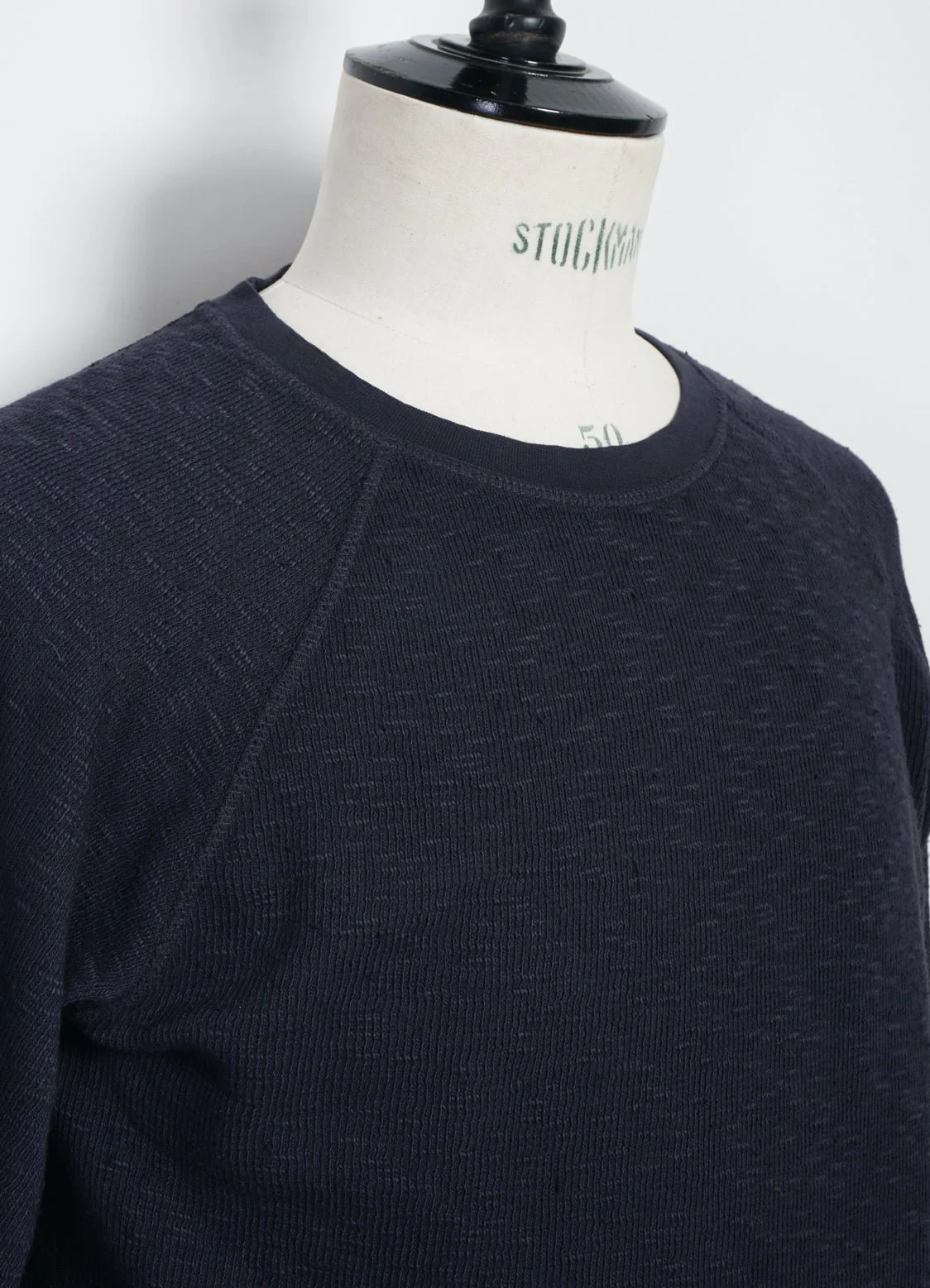 FELIX 32-110-3 | Raglan Long Sleeve T-shirt | Indigo-like - Image 2