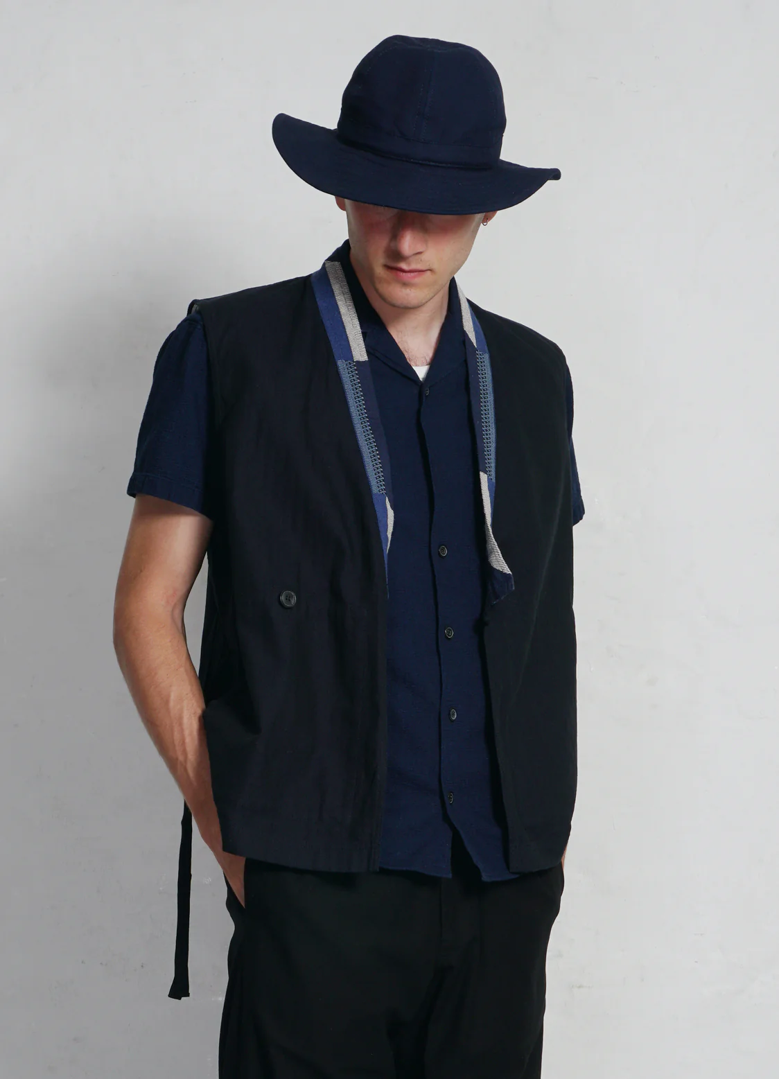 FERDINAN | Deck Hat | Indigo - Image 3