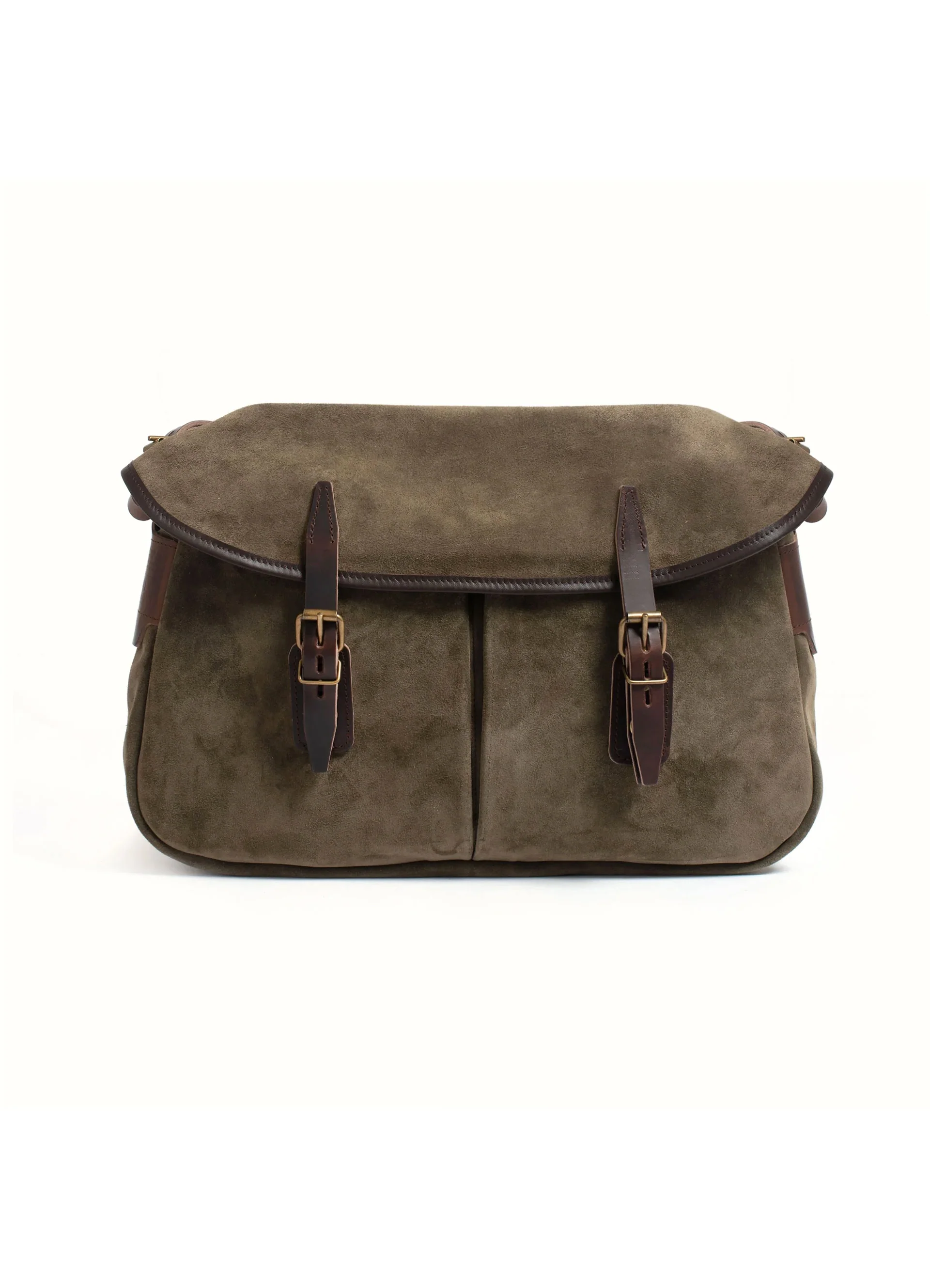 FISHERMAN'S MUSETTE M | Suede Fishermen's Bag | Musk