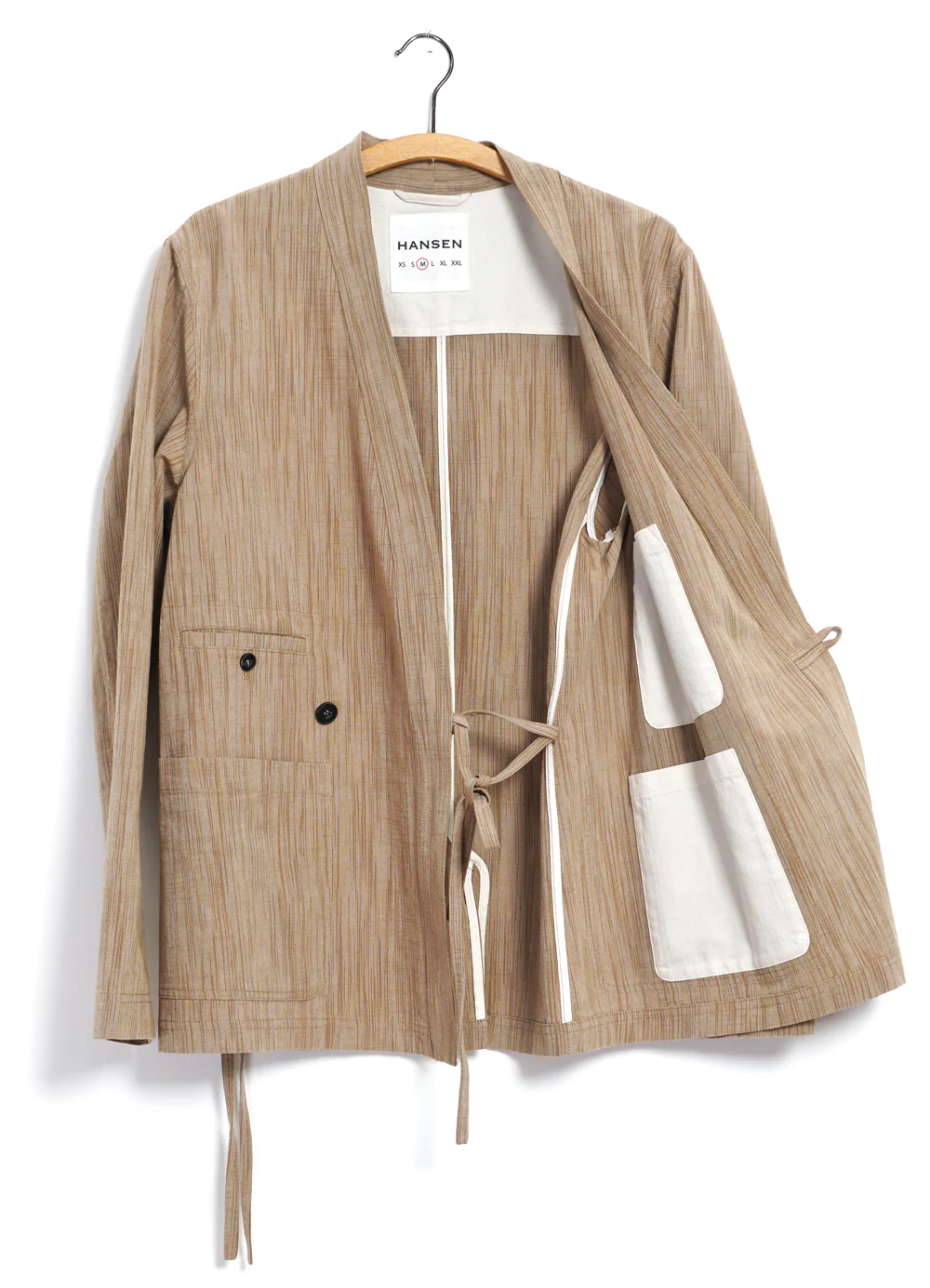 FOLKE 29-61-9 | Eastern Style Blazer | Sepia - Image 8