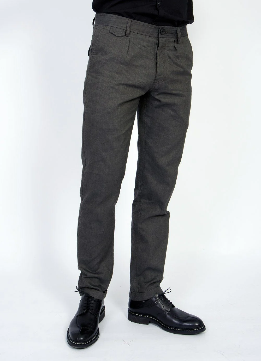 FRANK | Regular Fit Trousers | Khaki - Image 4