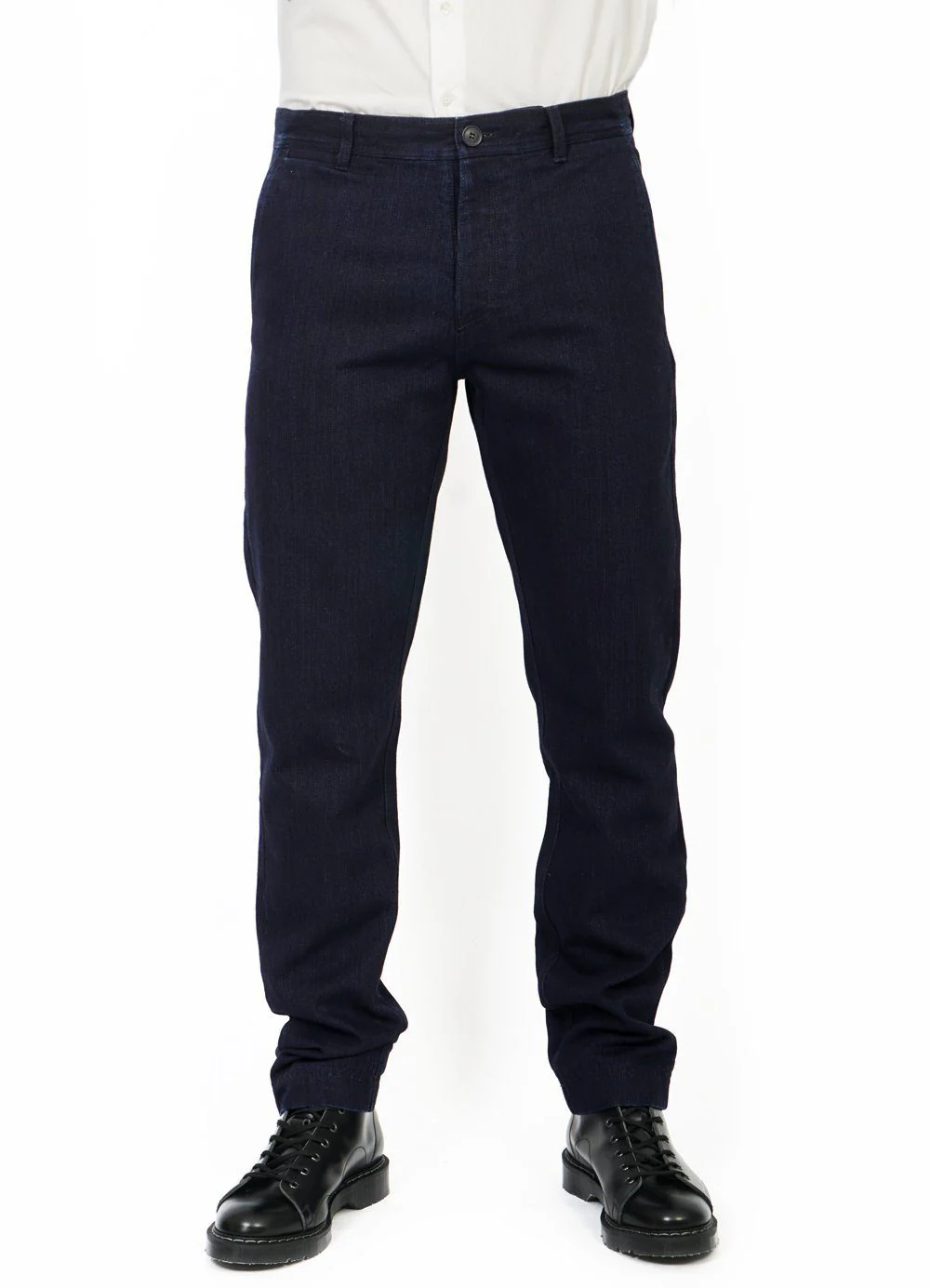 FRED | Regular Fit Trousers | Black Indigo - Image 3