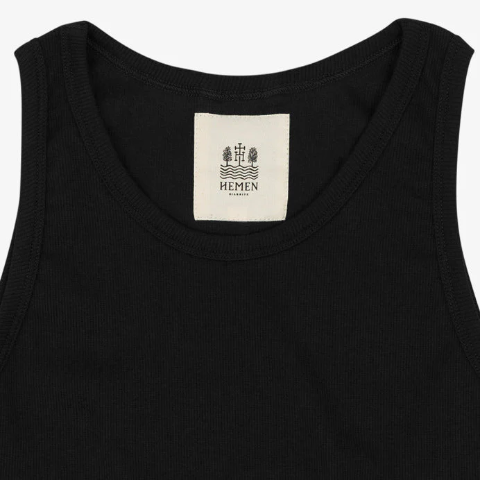 GARI | Organic Tank Top | Black - Image 3