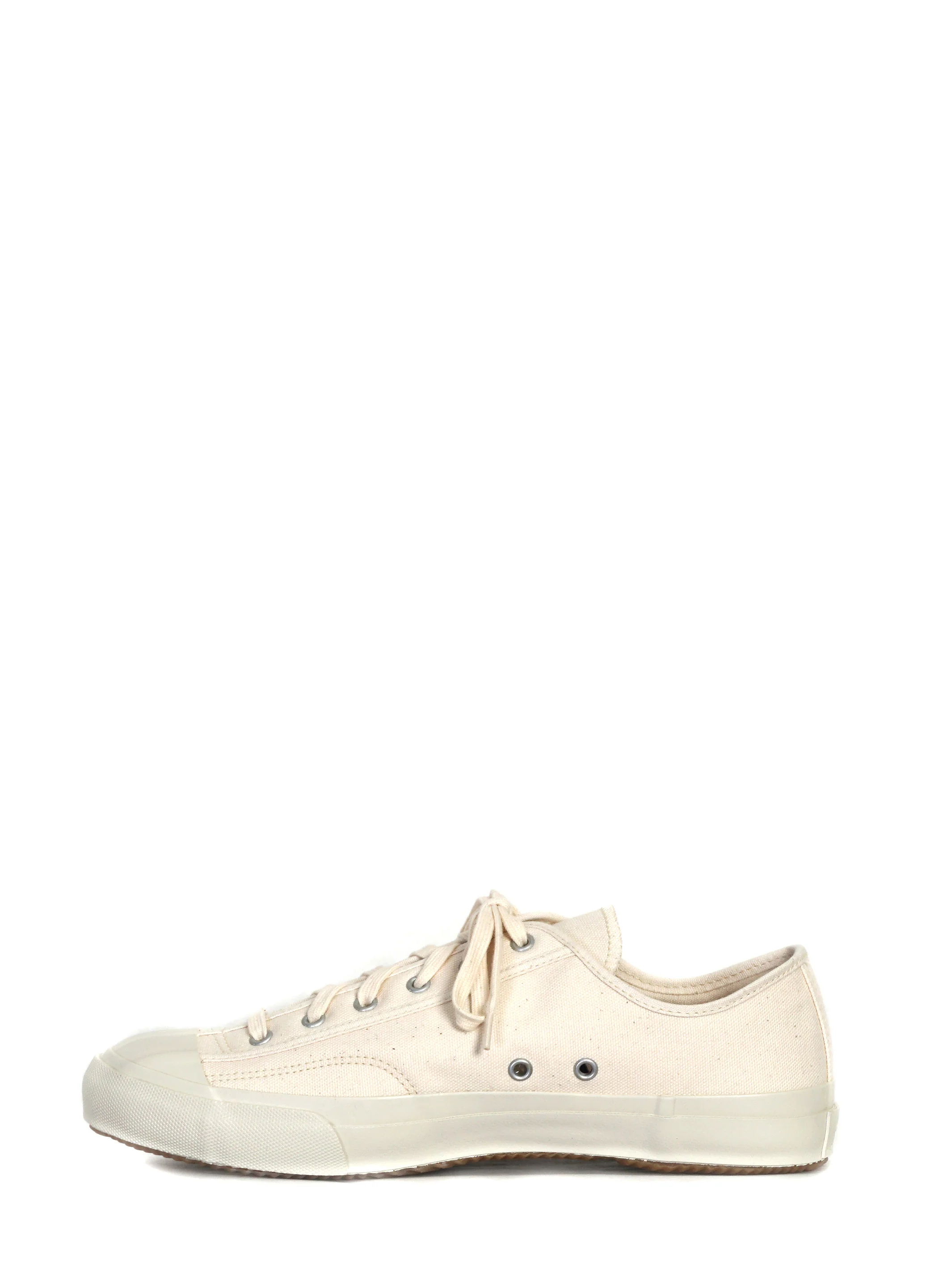 GYM CLASSIC | Canvas Vulcanised Sole Sneaker | White - Image 3
