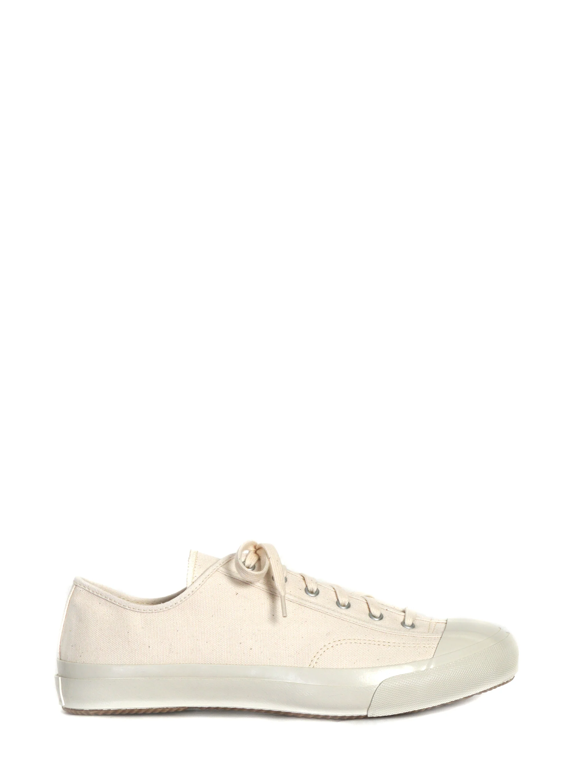 GYM CLASSIC | Canvas Vulcanised Sole Sneaker | White - Image 4