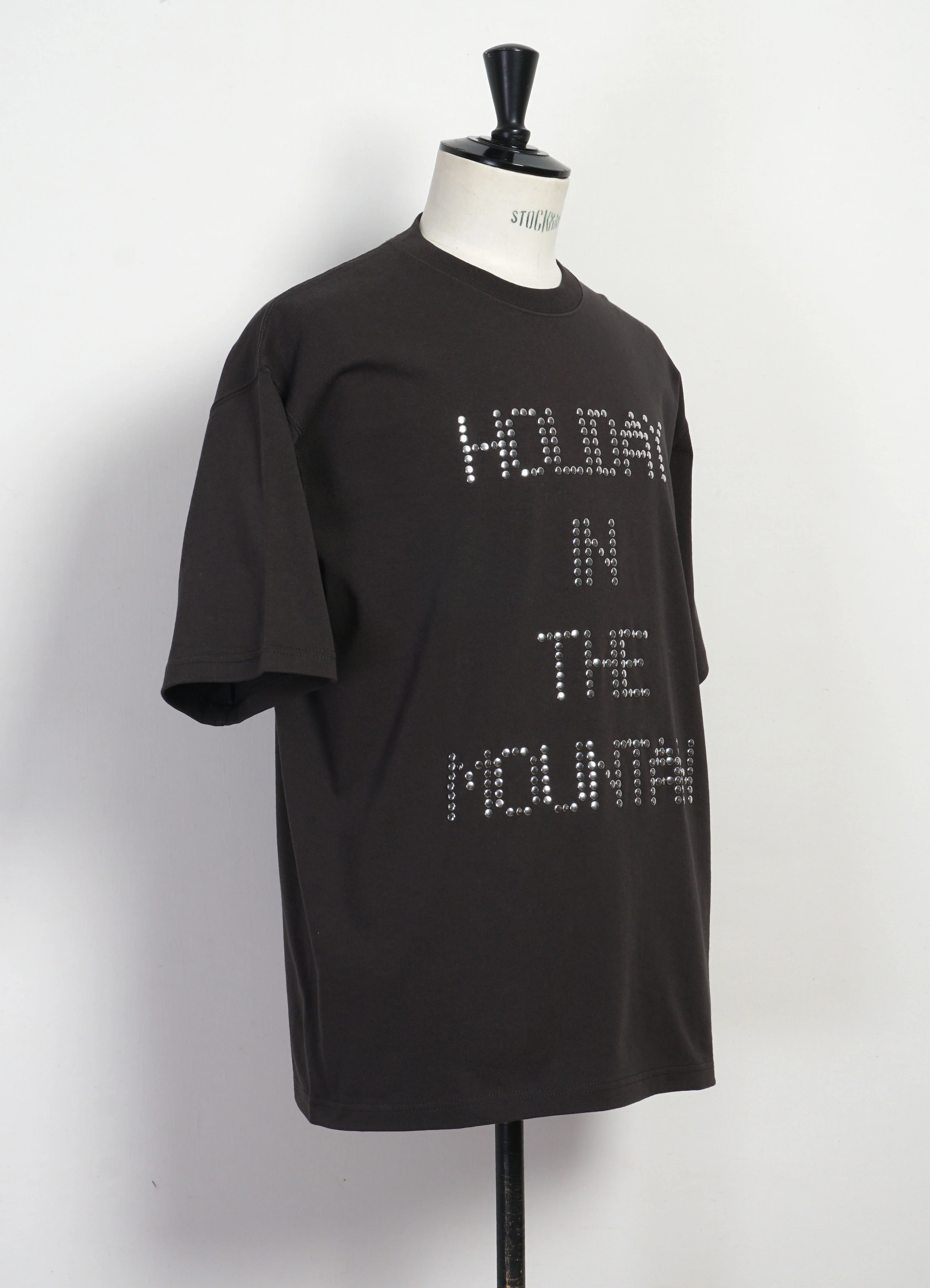 H.I.T.M | Rivet T-shirt | Black - Image 2