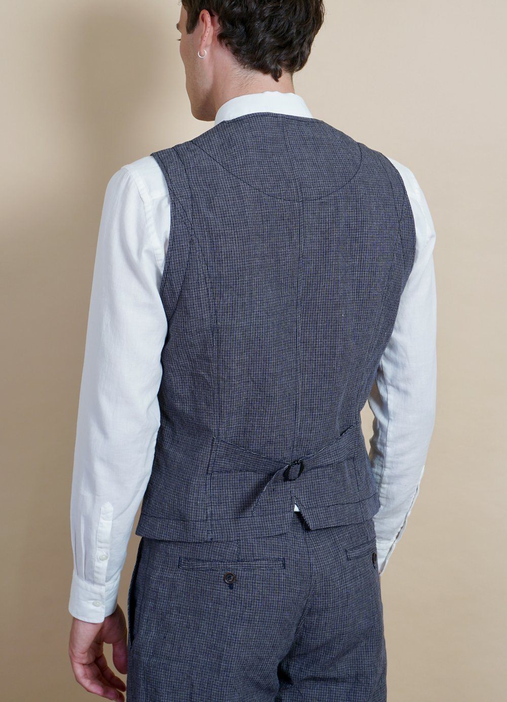 HALFDAN | Classic Waistcoat | River - Image 3