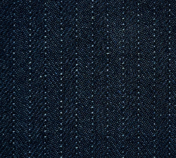 HAUK | Eastern Waistcoat | Indigo Herringbone - Image 9
