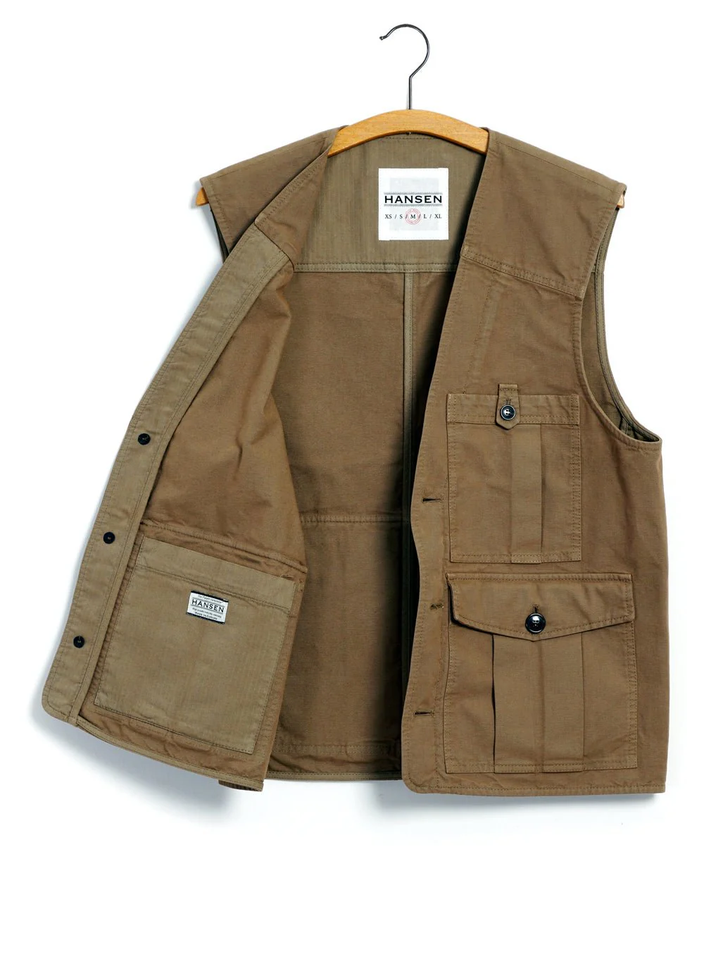 HEKTOR | Utility Vest | Khaki - Image 5