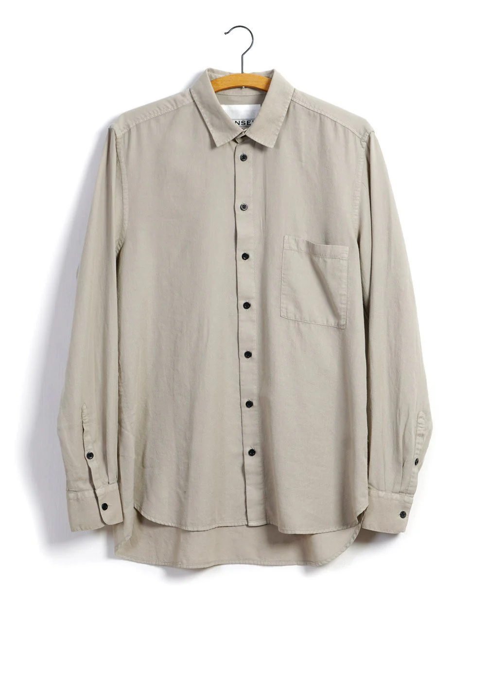 HENNING | Casual Classic Shirt | Sand