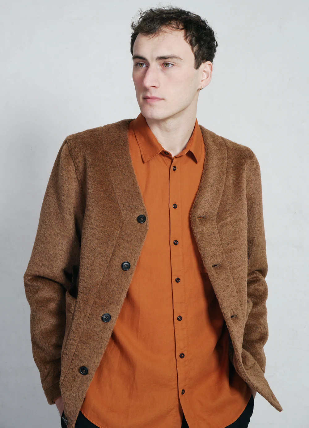 HENNING | Casual Classic Shirt | Tanned - Image 2