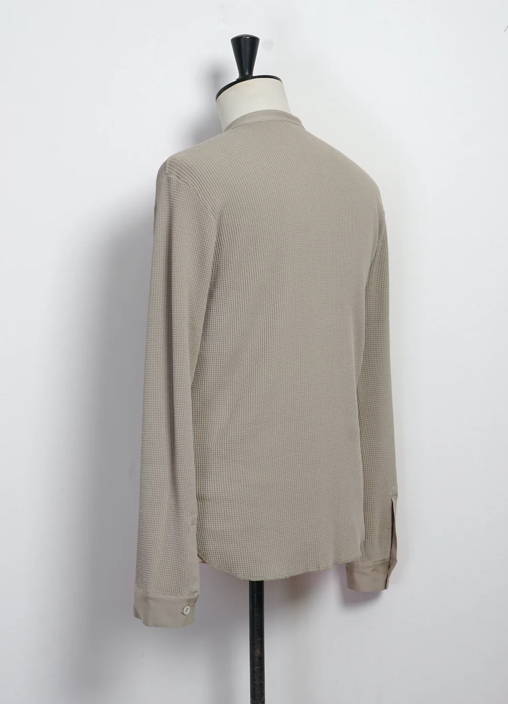 HERMANN 28-114-7 | Long Sleeve Henley | Sand - Image 4
