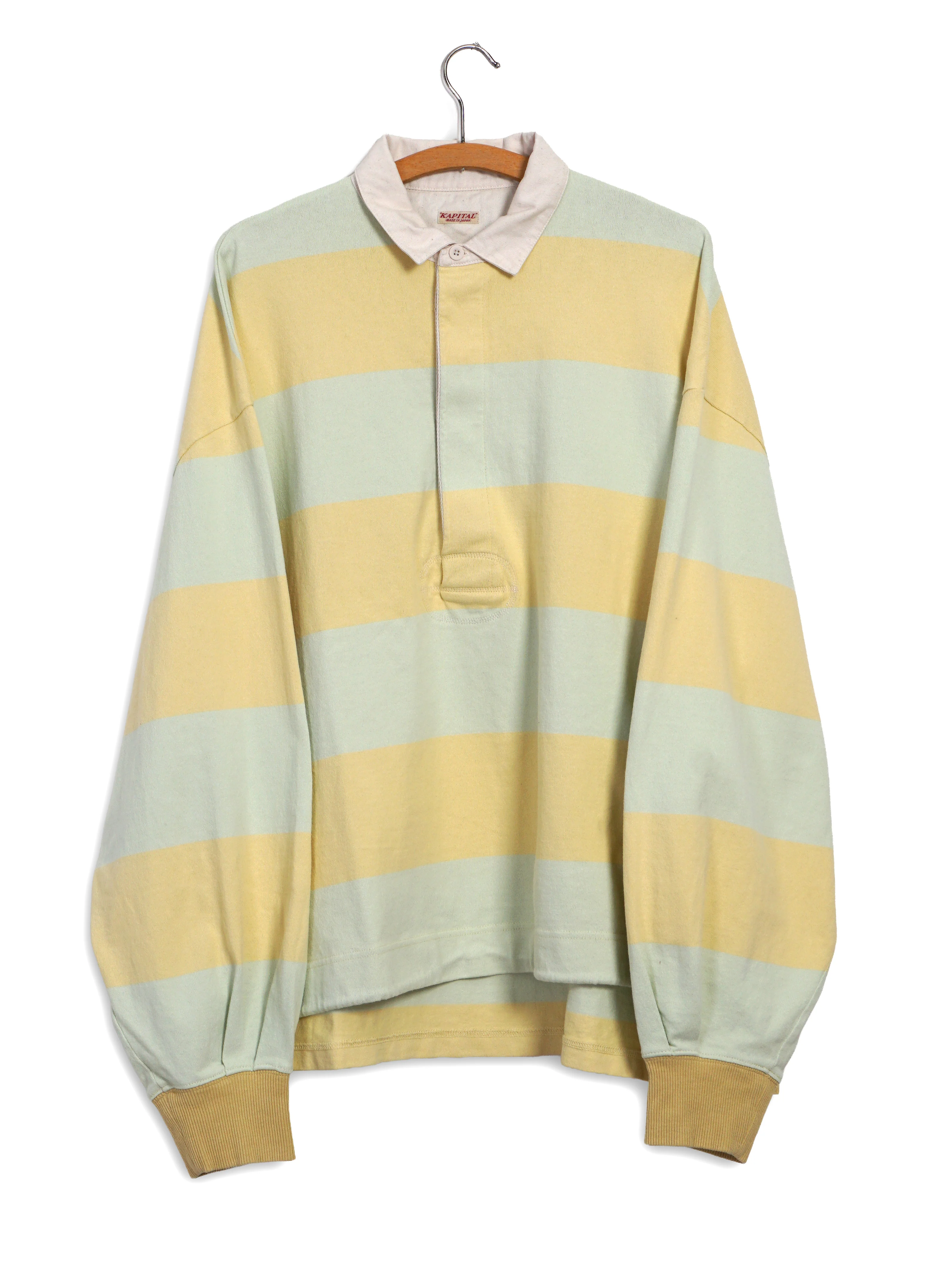 JAIL STRIPE | Big Rugger Shirt | Yellow/Green