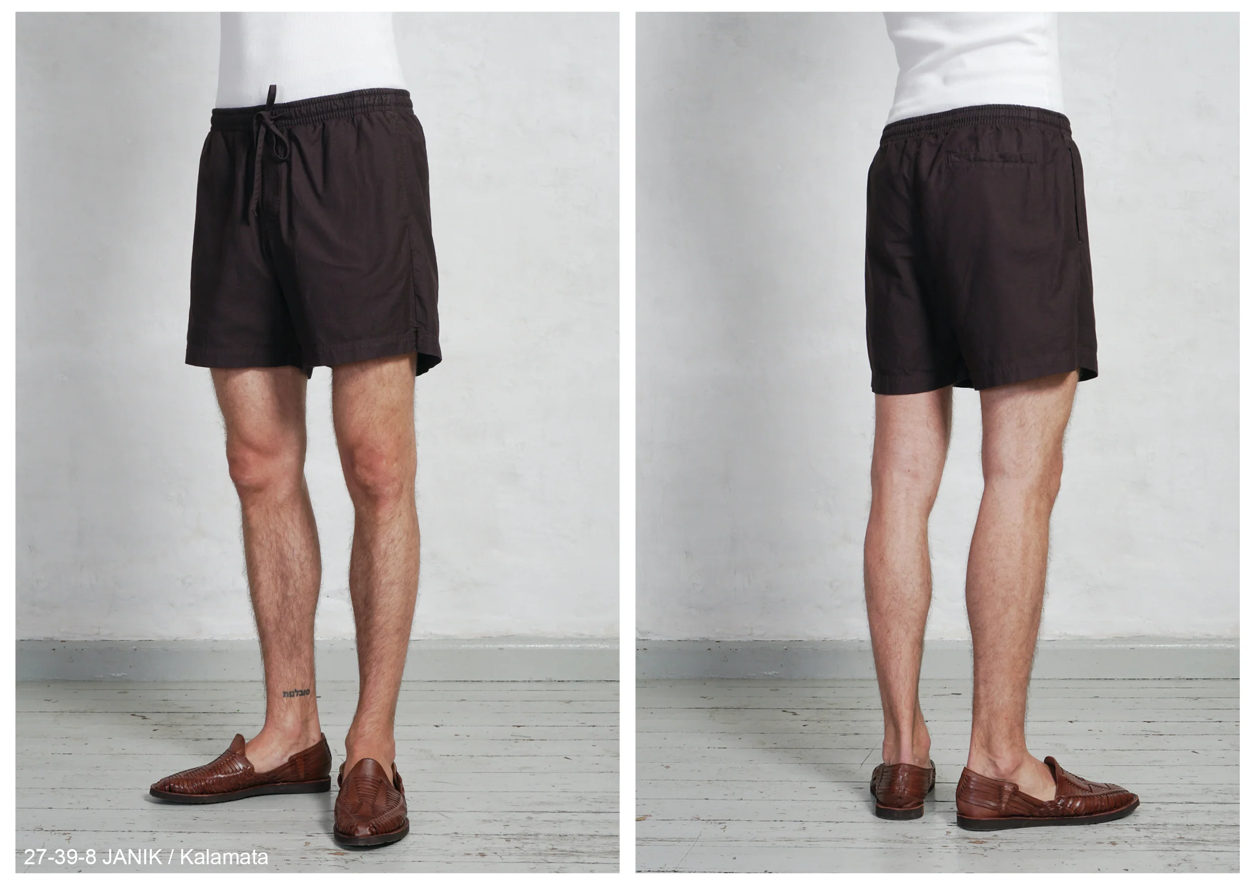JANIK | Casual Drawstring Shorts | Kalamata - Image 4
