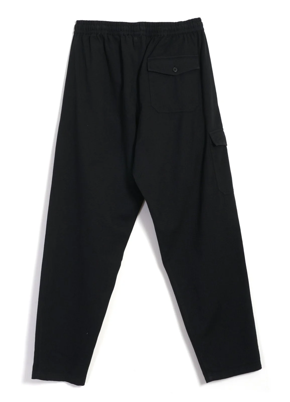 JIMMY | Casual Cargo Drawstring Pants | Black - Image 4