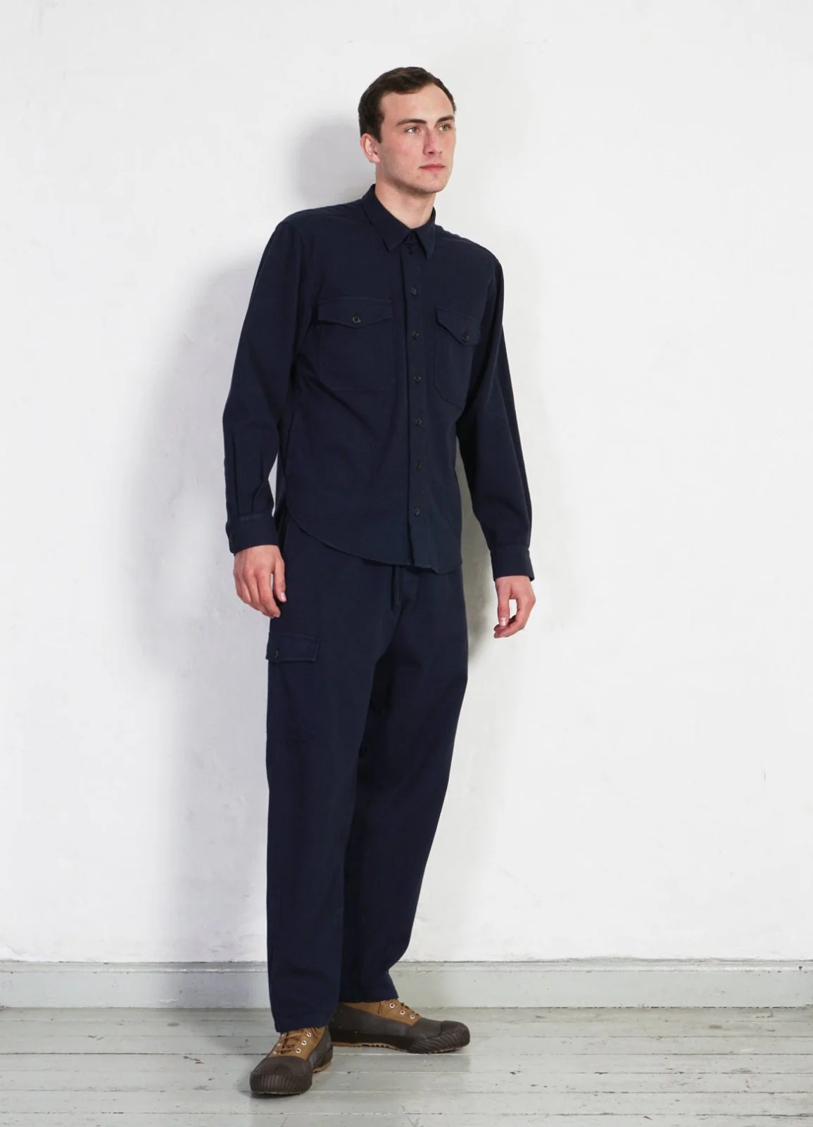 JIMMY | Casual Cargo Drawstring Pants | Navy - Image 8