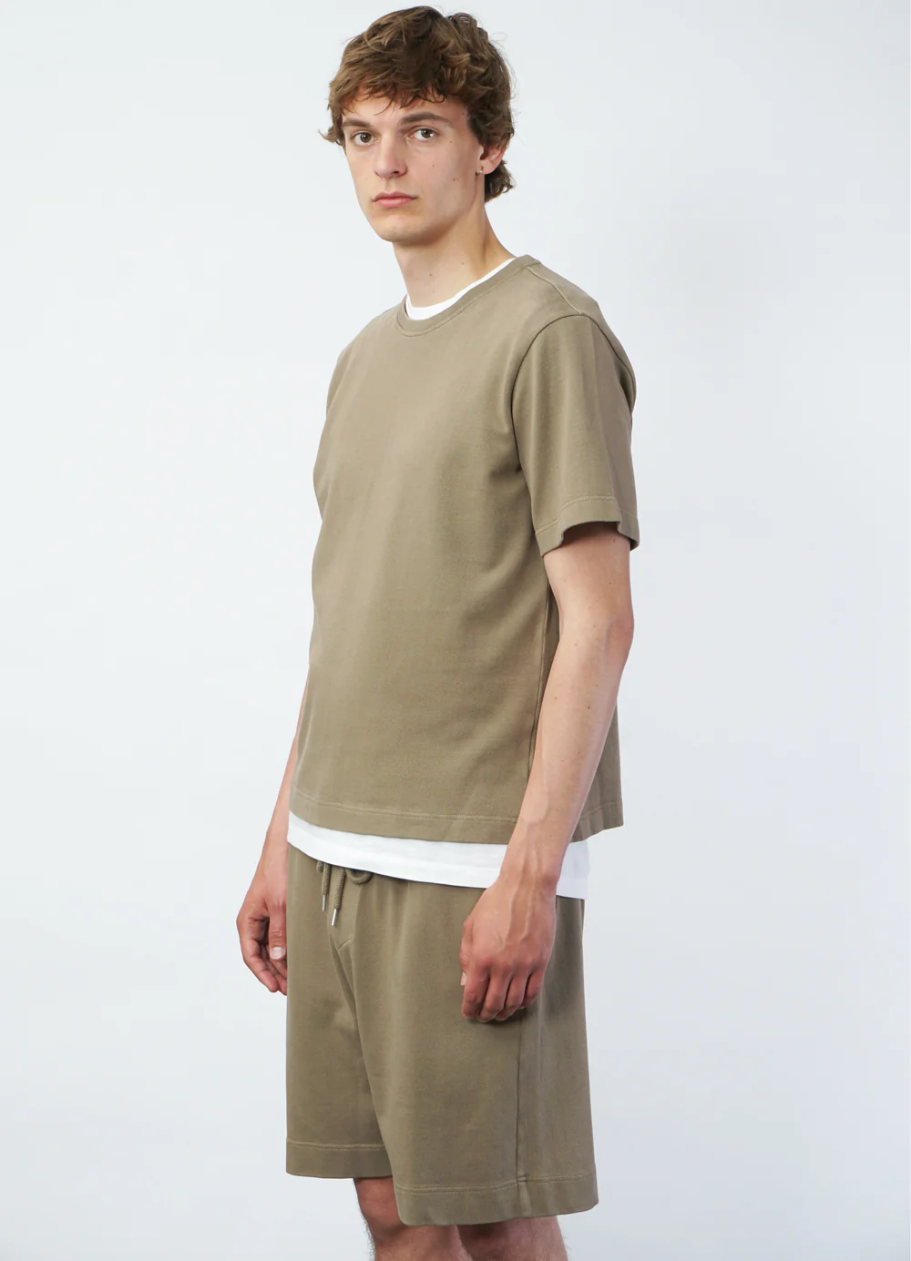 JOEL 29-119-7 | Loose Fit Crew Neck T-shirt | Beach - Image 2