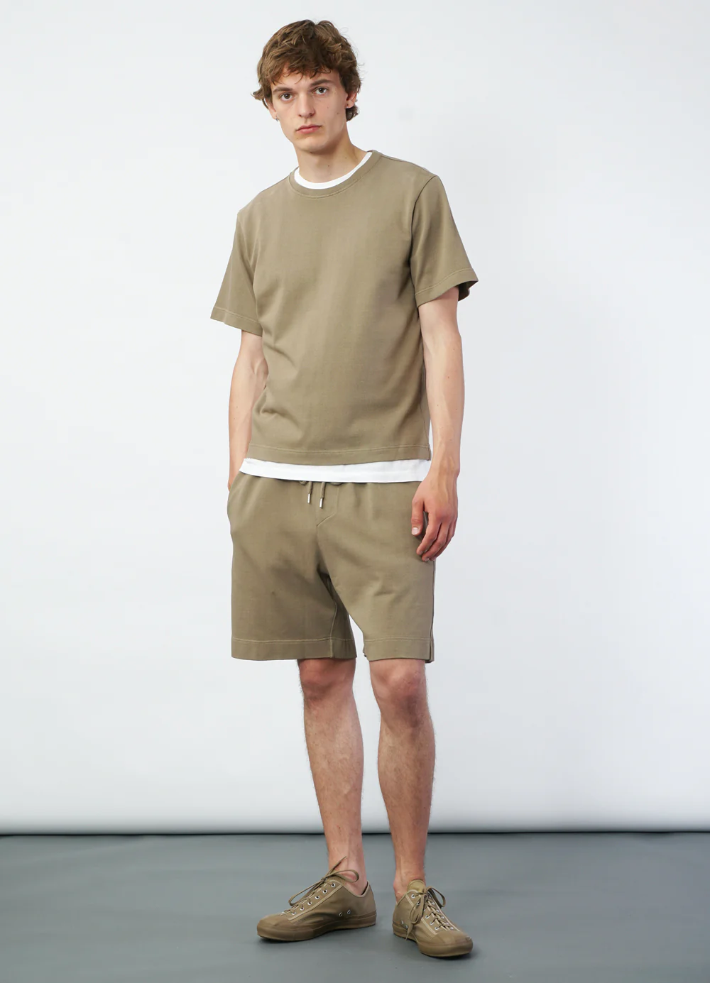 JOEL 29-119-7 | Loose Fit Crew Neck T-shirt | Beach - Image 3