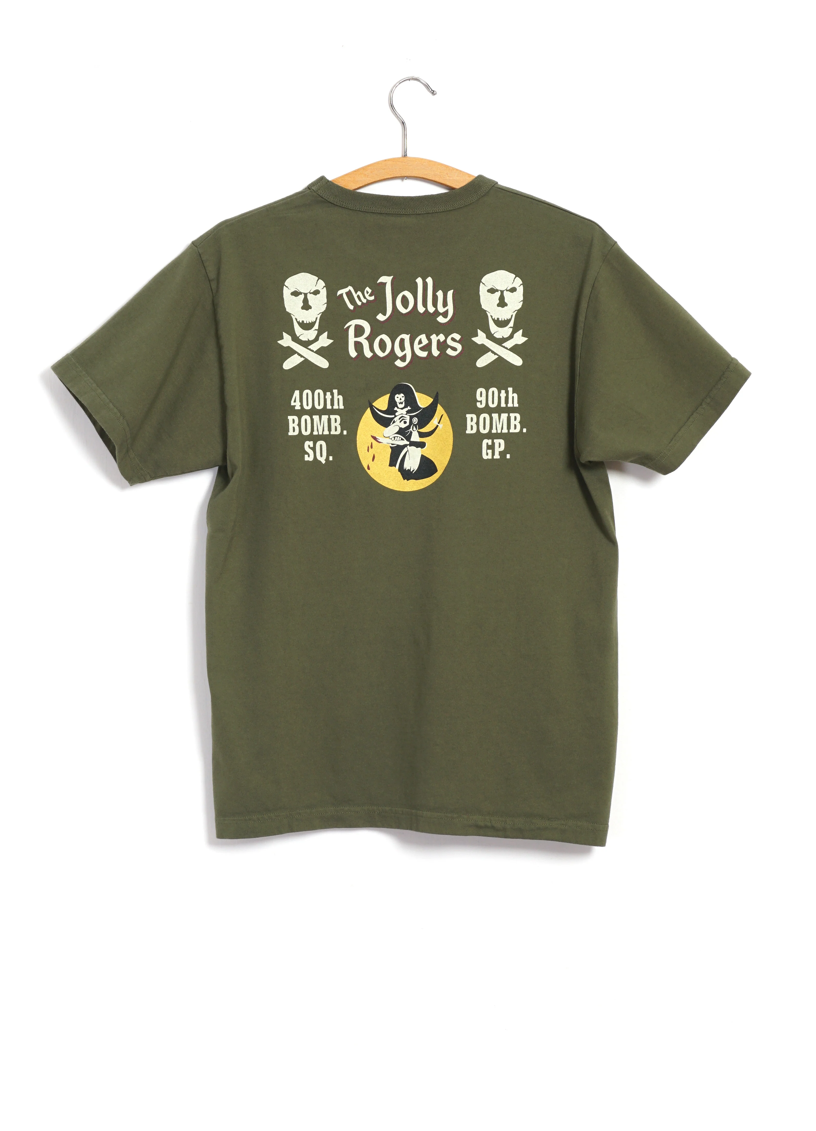 JOLLY ROGERS POCKET T-SHIRT | Olive - Image 2