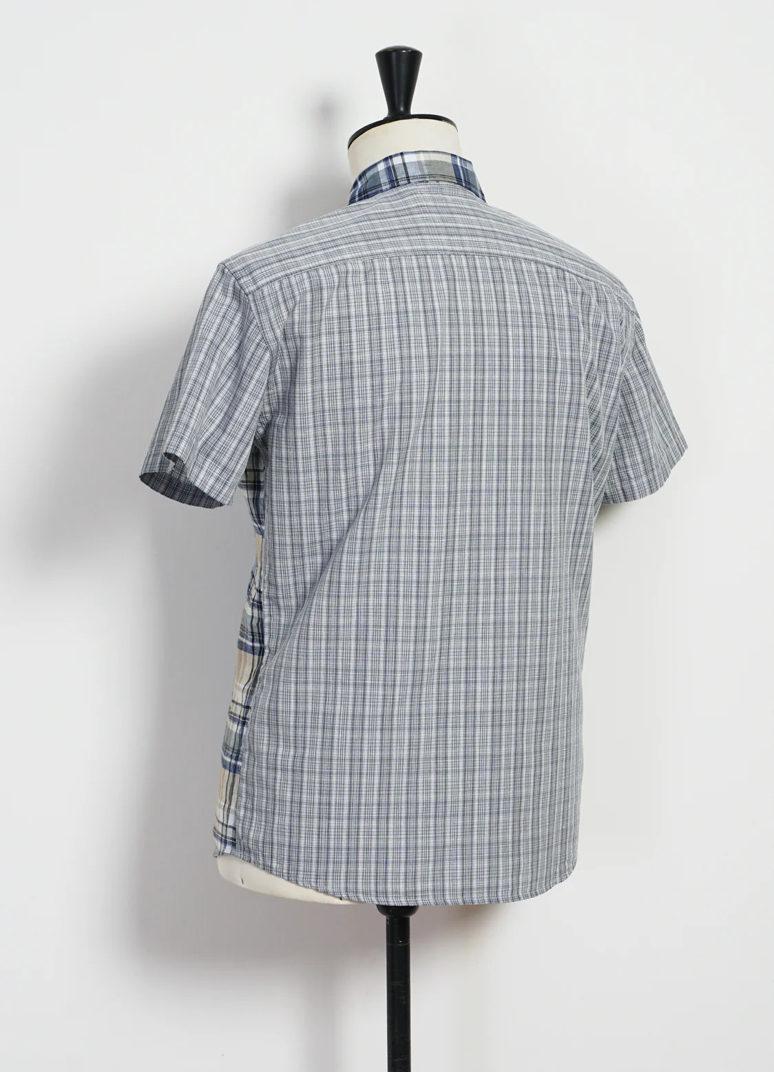 JONNY | Short Sleeve Shirt | Blue Checks - Image 6
