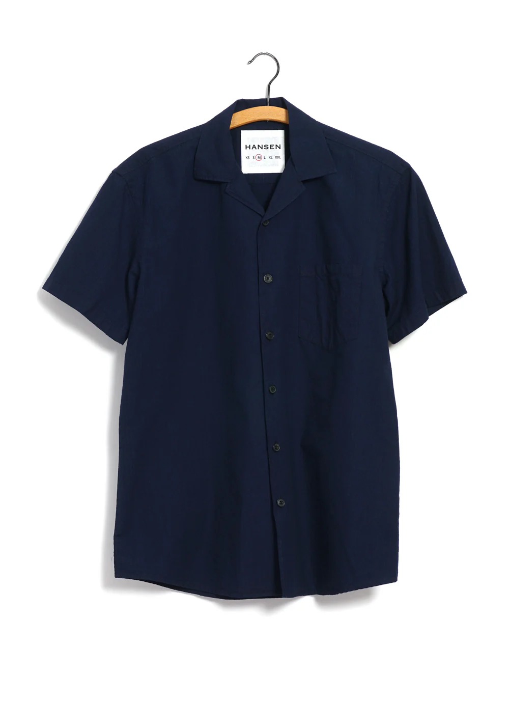JONNY | Short Sleeve Shirt | Indigo Ripstop