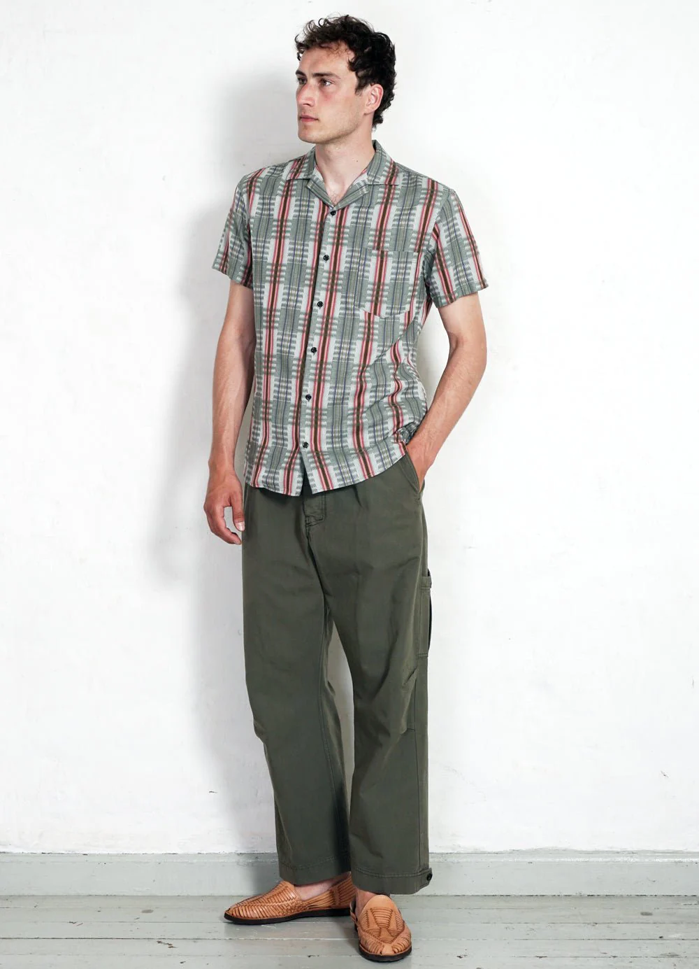 JONNY | Short Sleeve Shirt | Multi Colour - Image 2