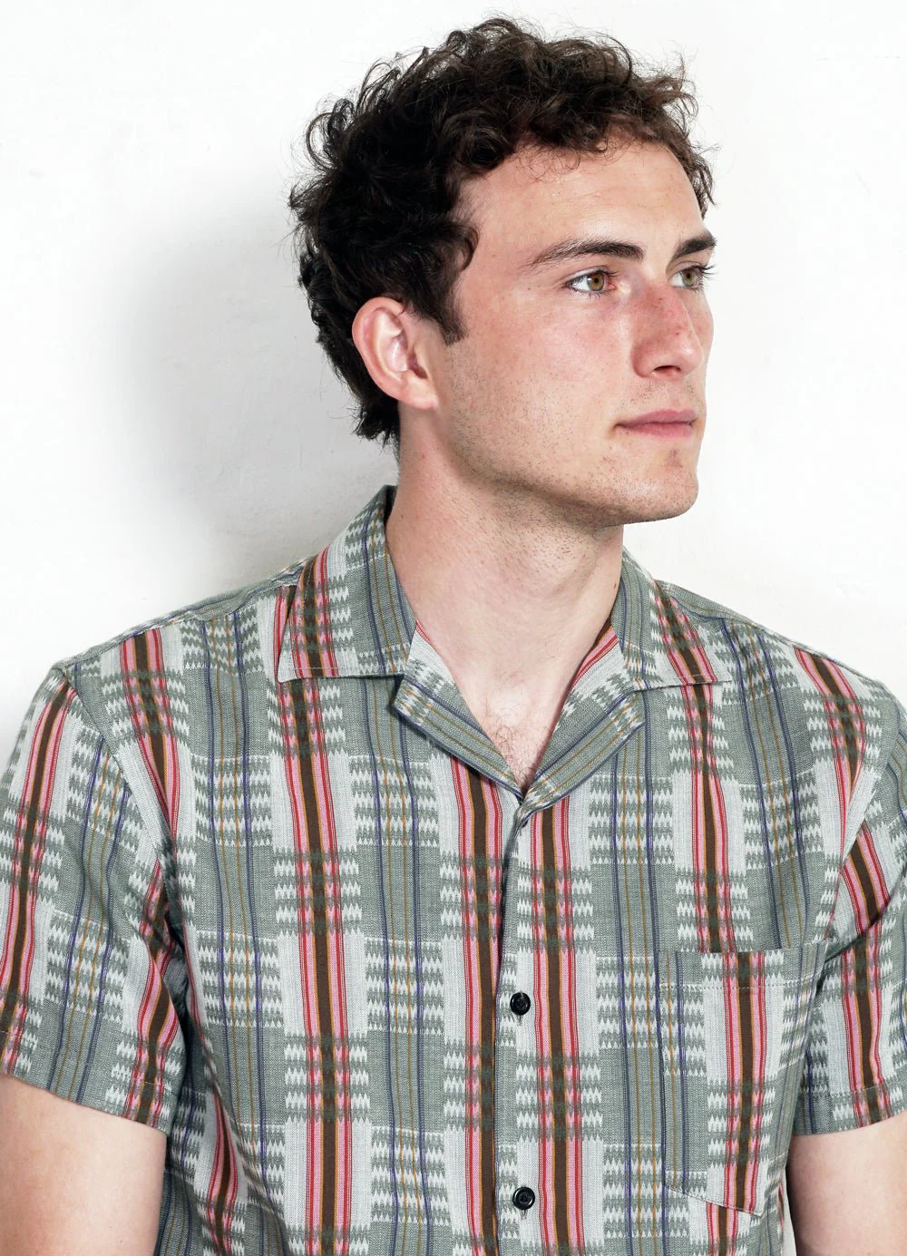 JONNY | Short Sleeve Shirt | Multi Colour - Image 6