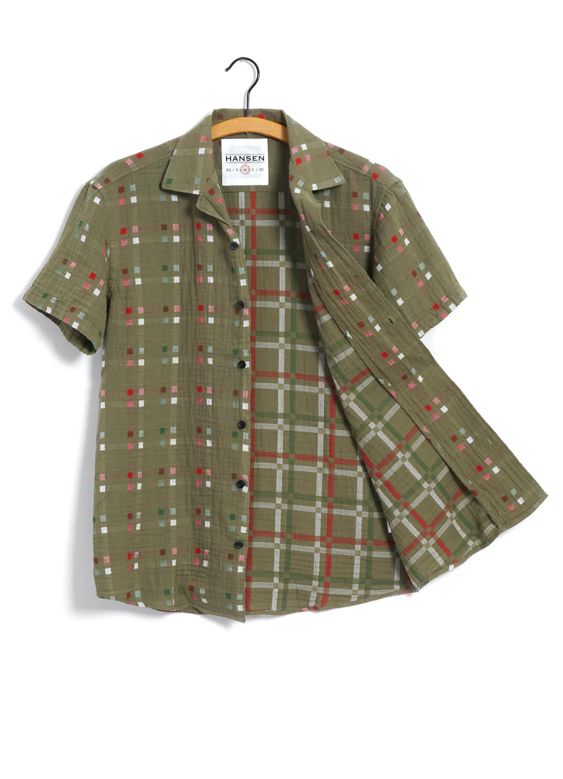 JONNY | Short Sleeve Shirt | Nevada Green - Image 2