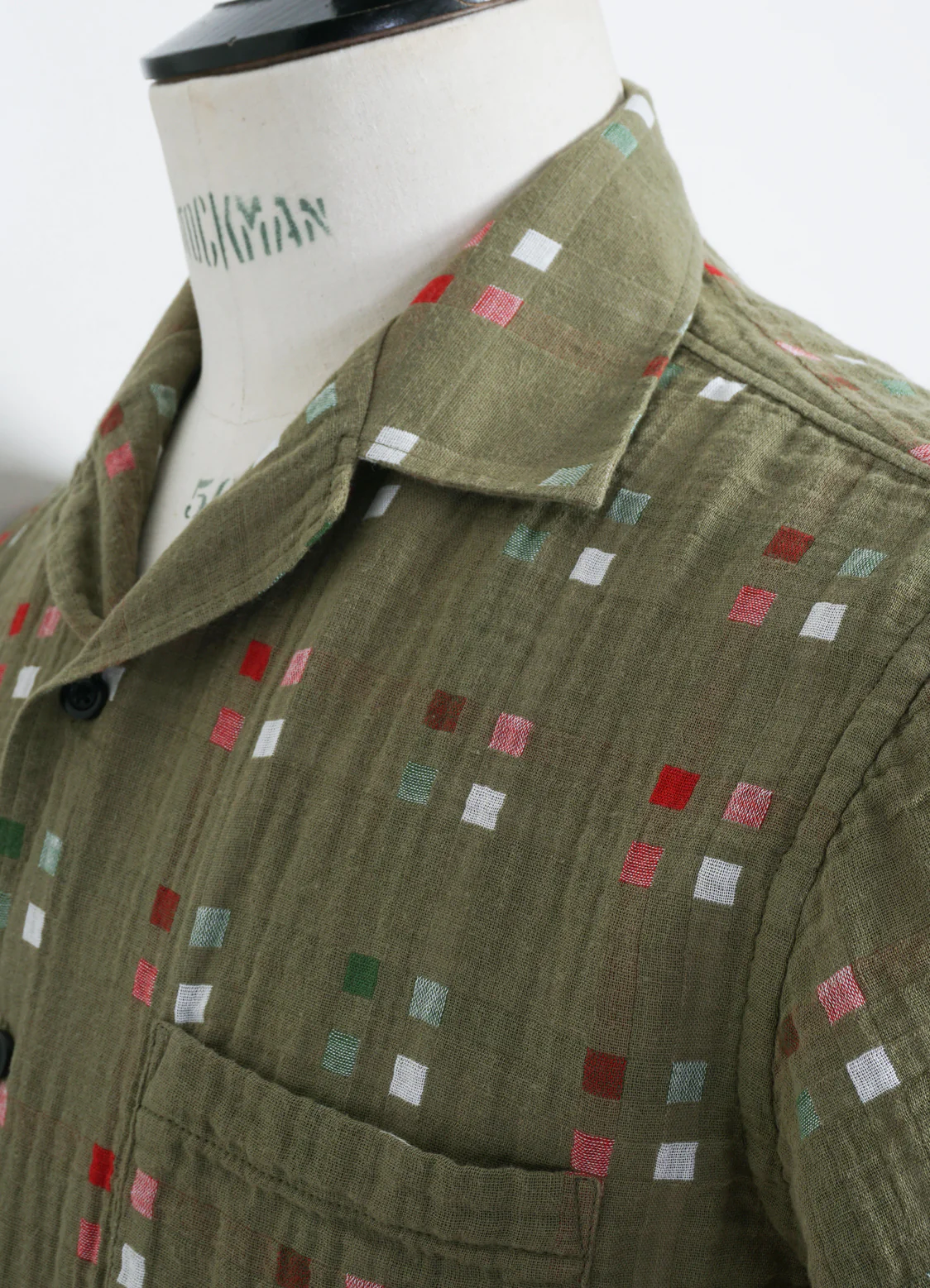 JONNY | Short Sleeve Shirt | Nevada Green - Image 6