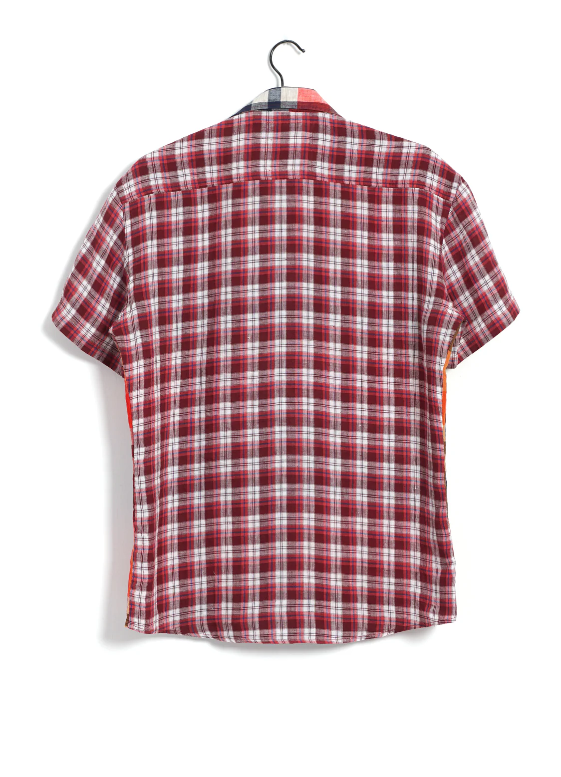 JONNY | Short Sleeve Shirt | Red Checks - Image 2