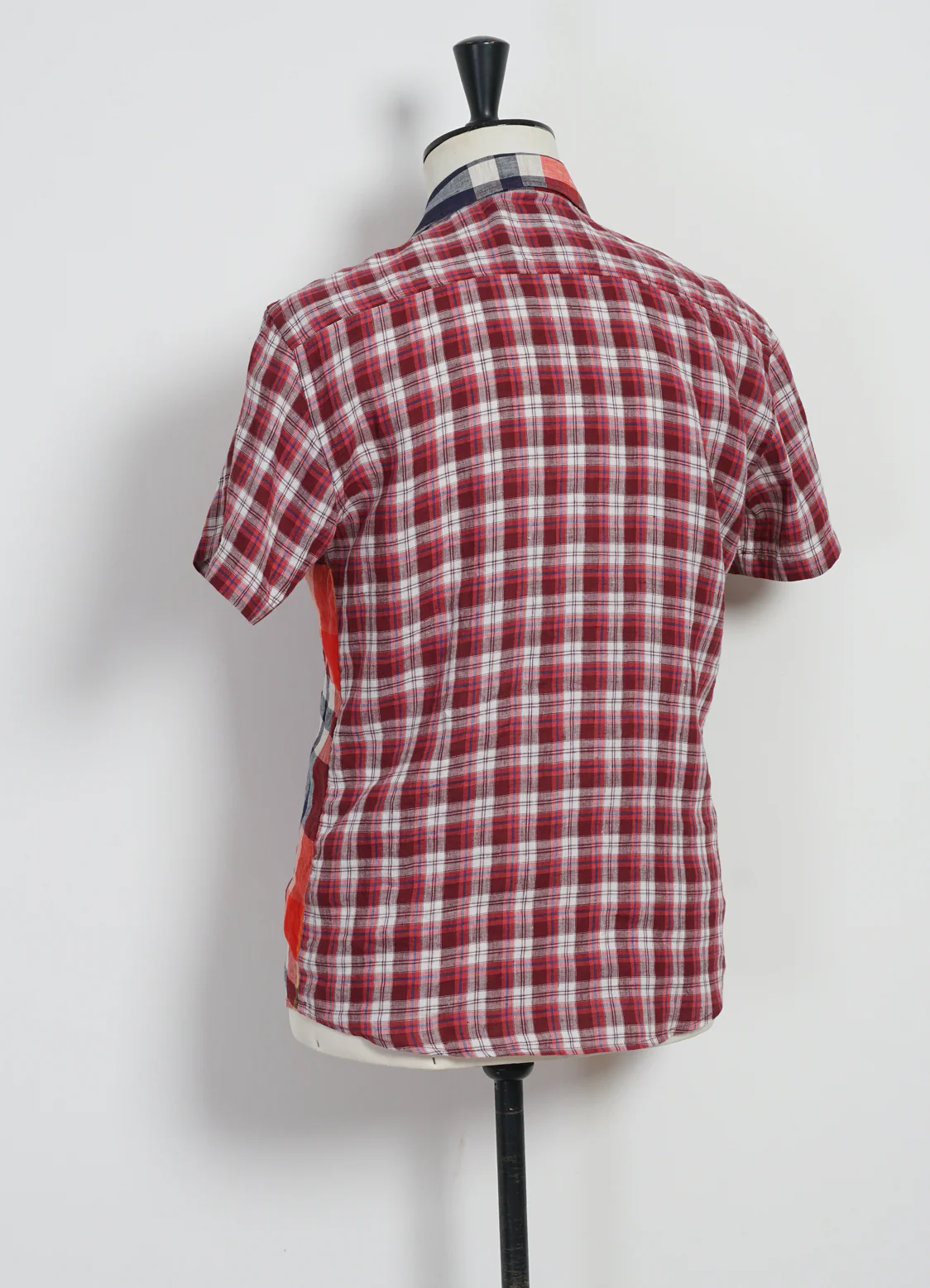 JONNY | Short Sleeve Shirt | Red Checks - Image 6