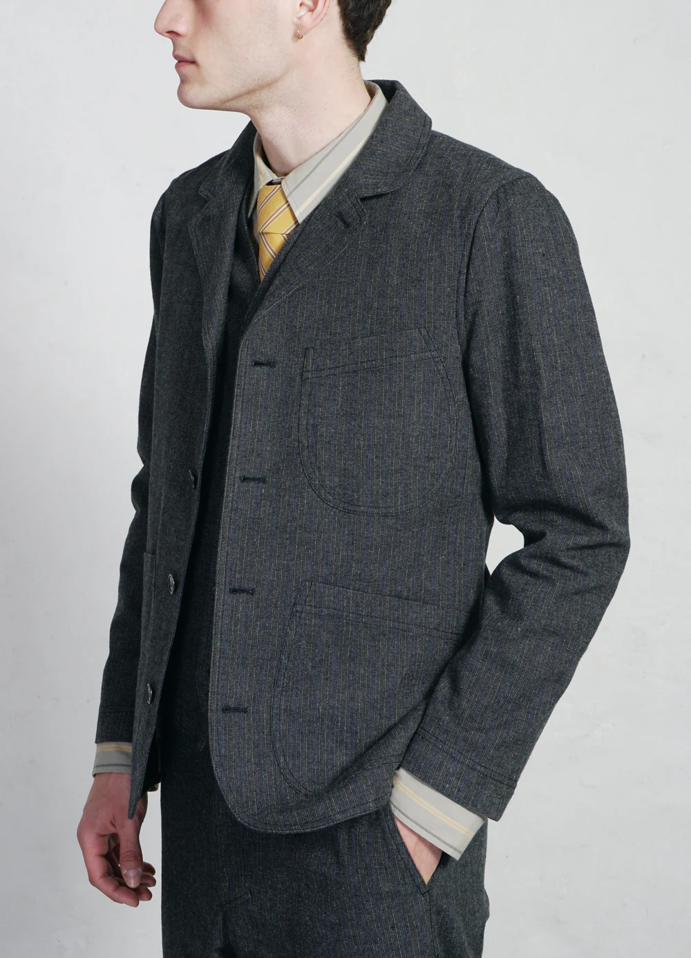 JOSEF | 5-button Workwear Blazer | Seaside - Image 2