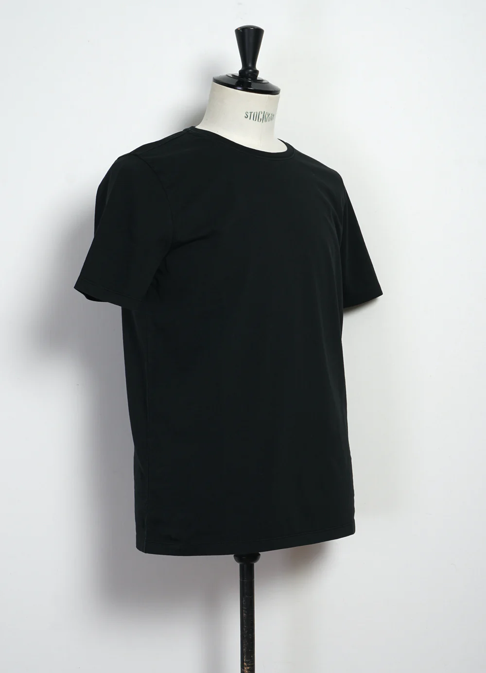 JULIAN 32-110-2 | Crew Neck T-Shirt | Black - Image 3