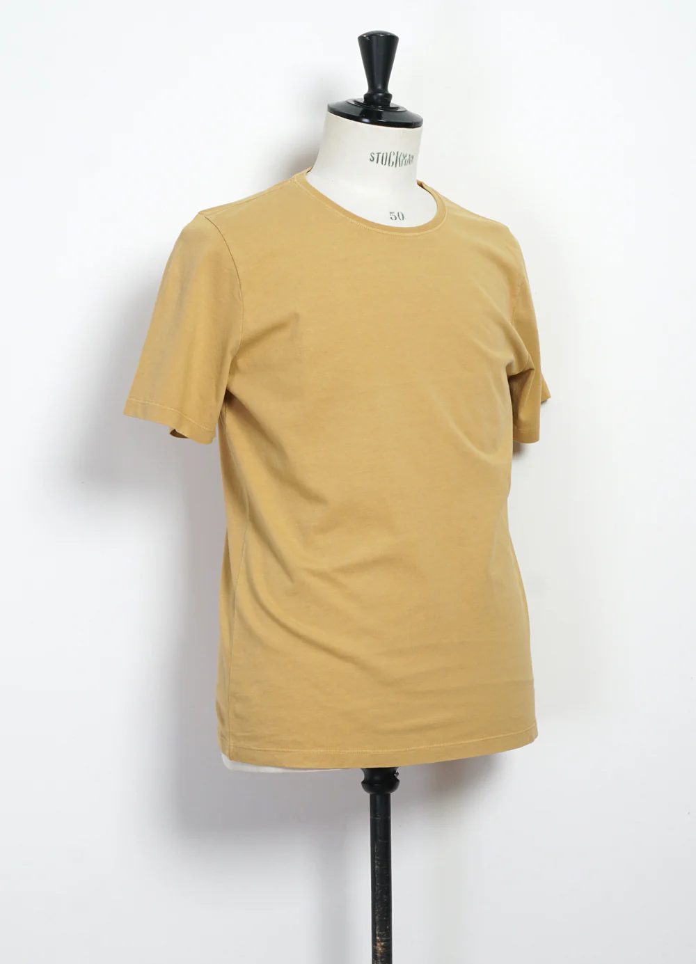 JULIAN | Crew Neck T-Shirt | Lemon - Image 3