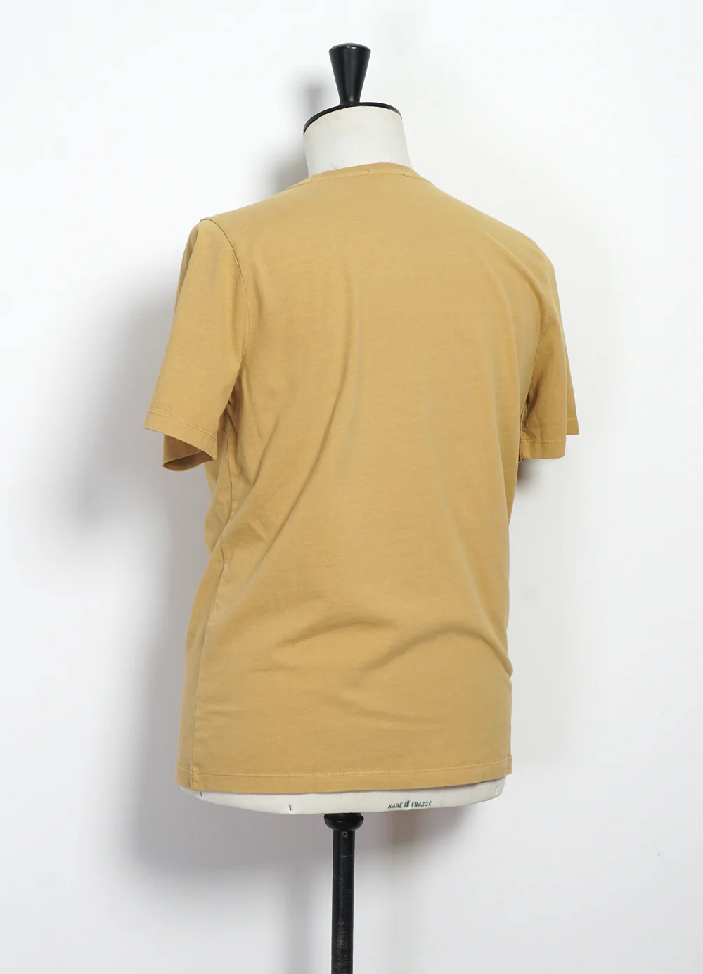 JULIAN | Crew Neck T-Shirt | Lemon - Image 4