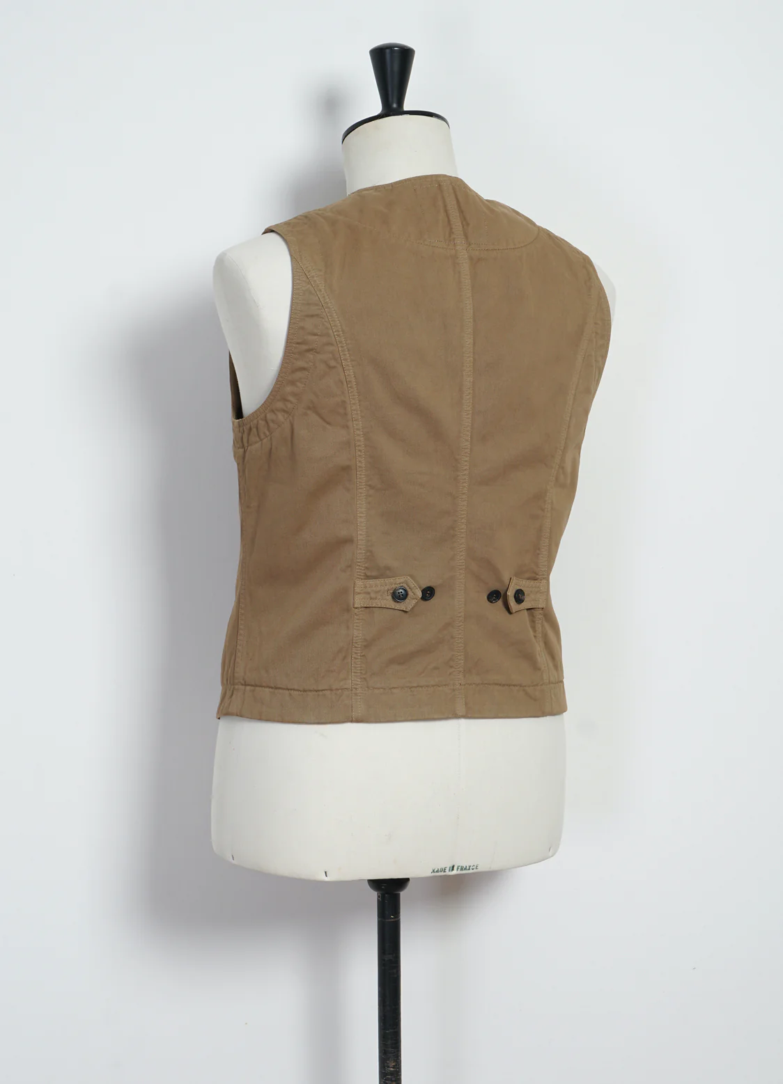 KAJ | Casual Waistcoat | Classic Beige - Image 4