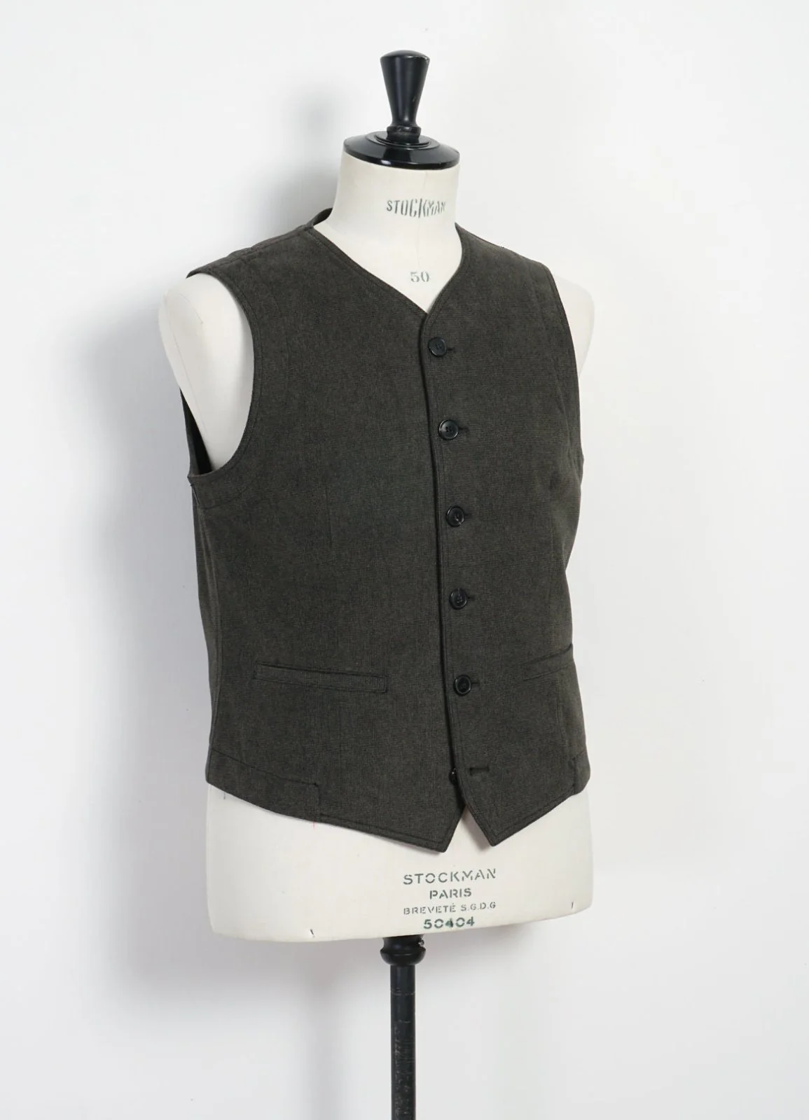 KAJ | Casual Waistcoat | Greenish - Image 4