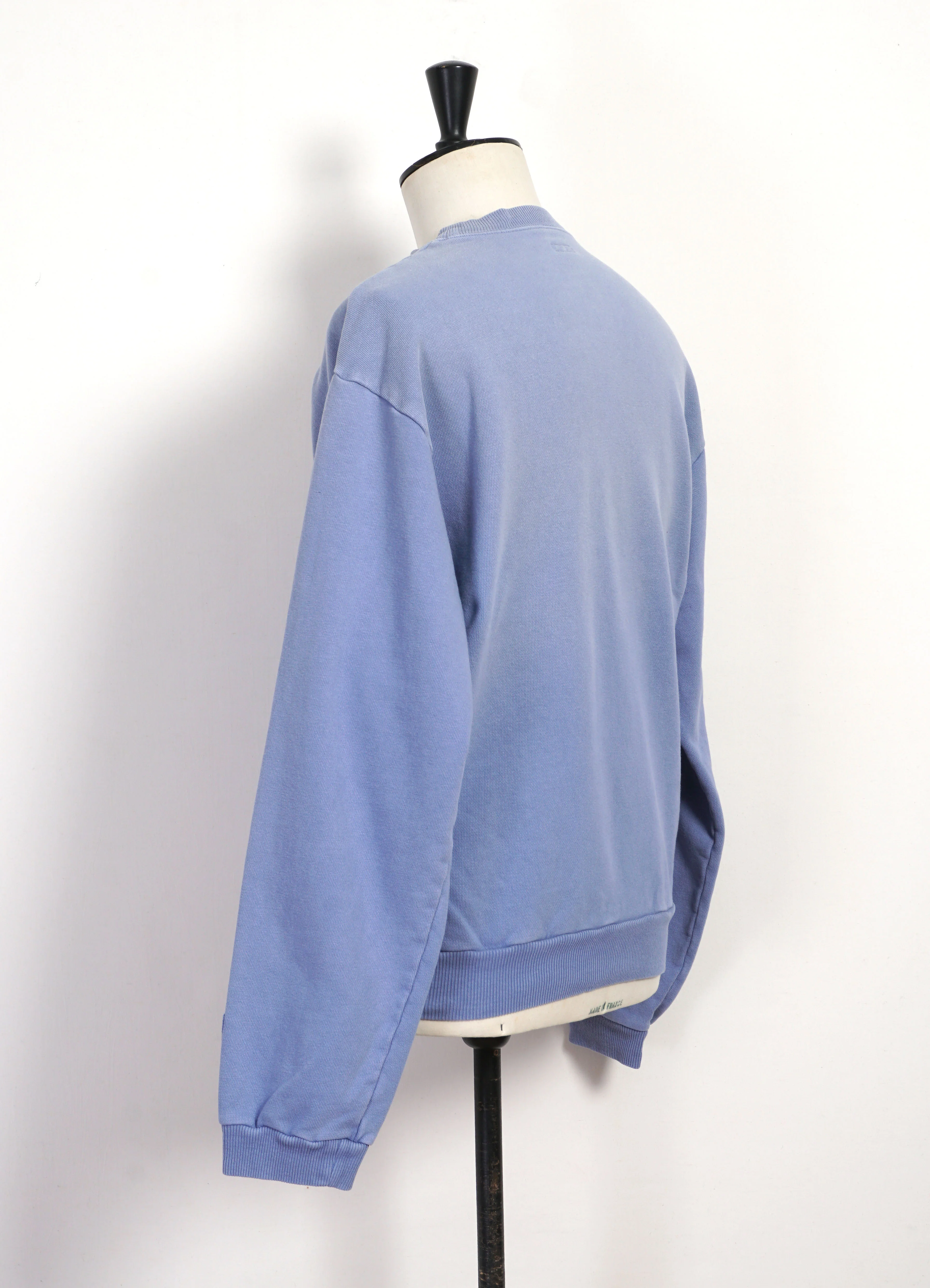 KAPSIZE RULE | Faded Print Hoodie | Powder Blue - Image 4