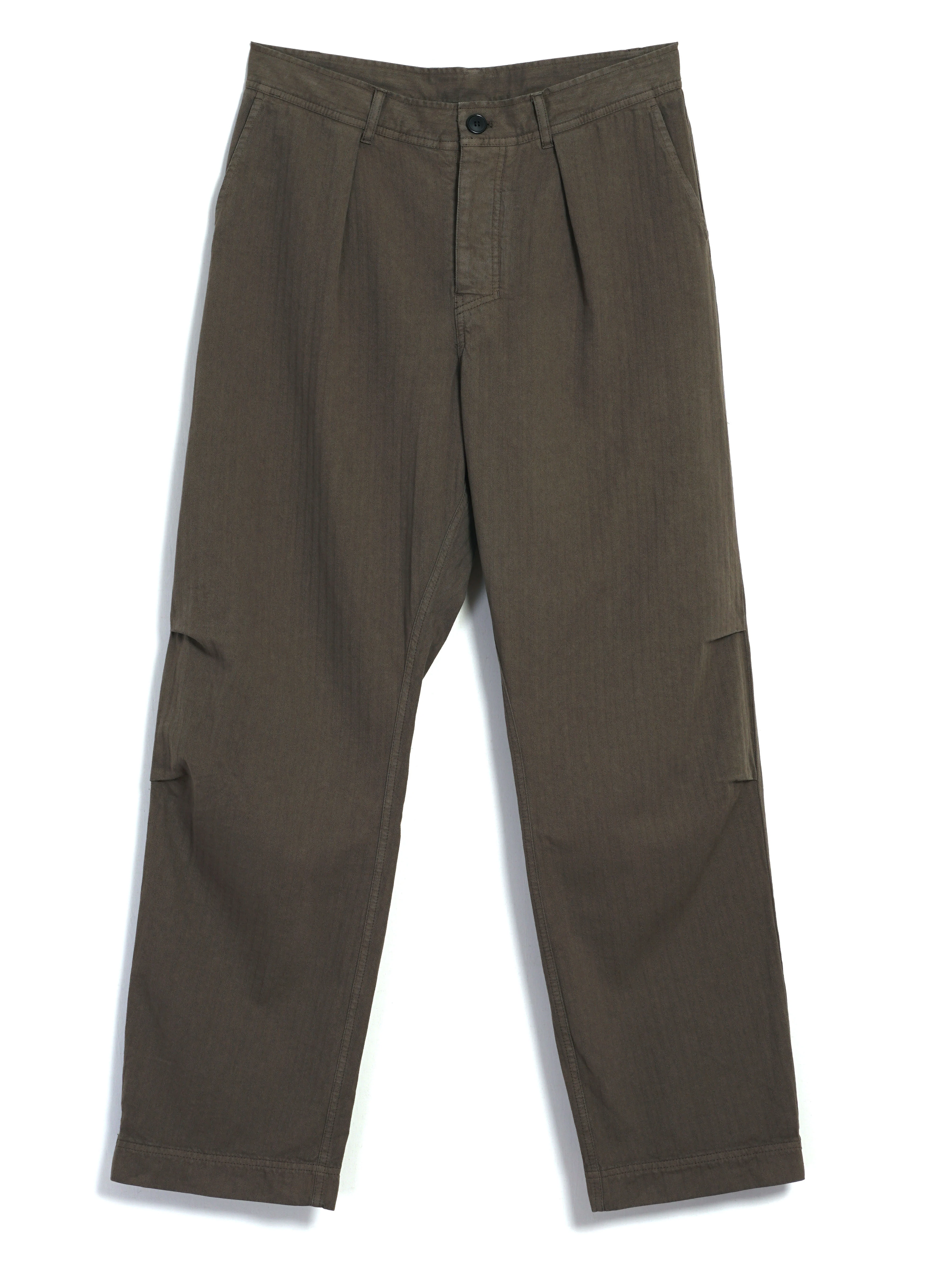 KARLO 31-28-6 | Wide Cut Utility Trousers | Sage