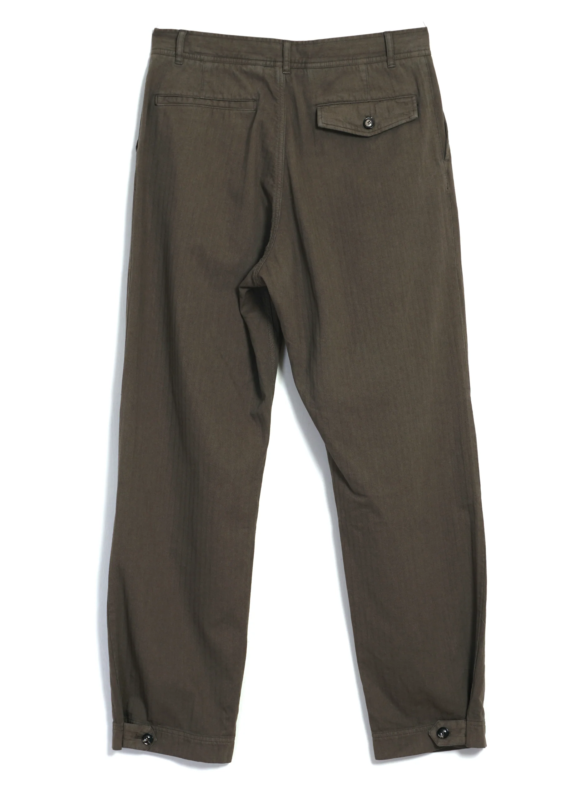 KARLO 31-28-6 | Wide Cut Utility Trousers | Sage - Image 5